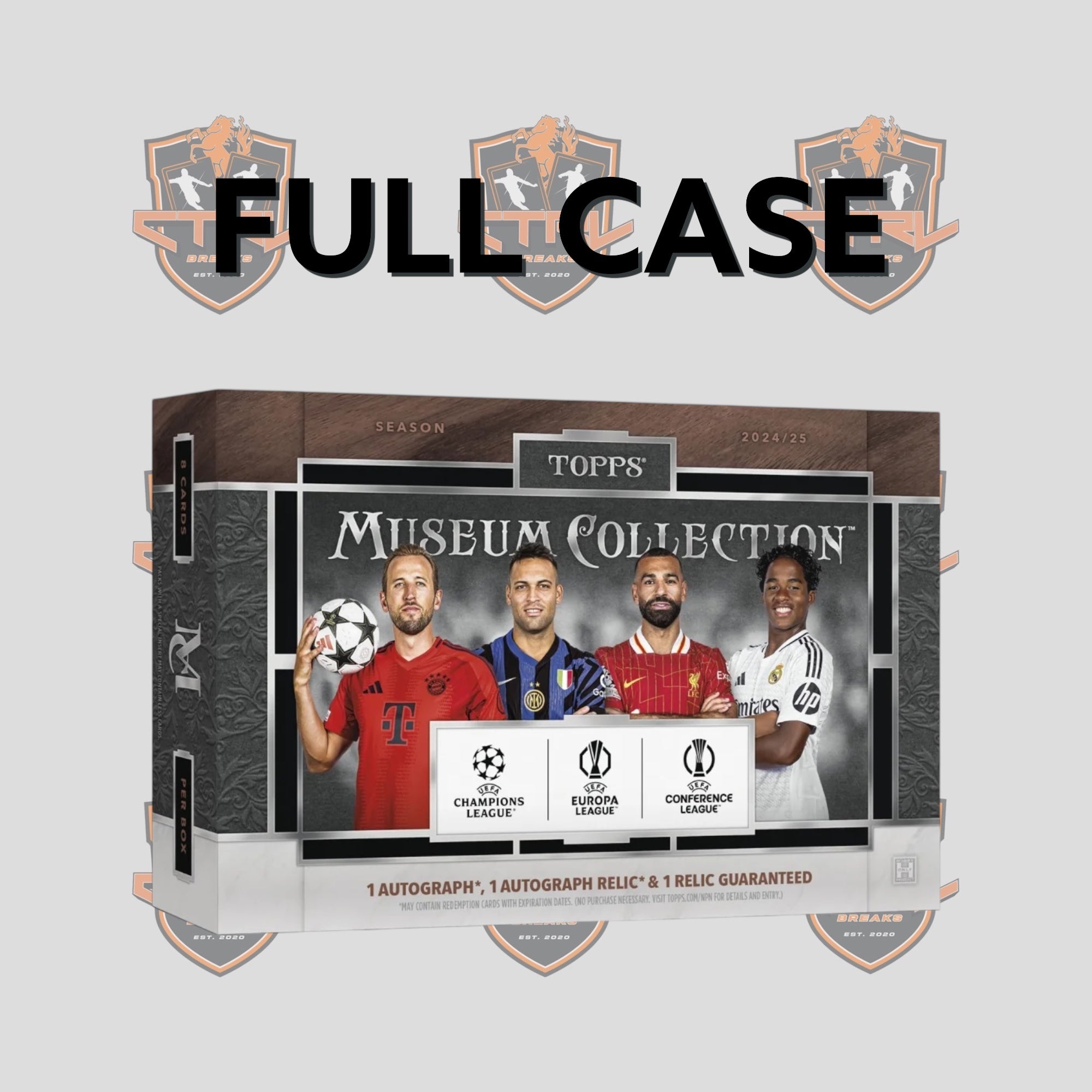 TOPPS MUSEUM 2024-25 FULL CASE #2 – CTRL CARDS