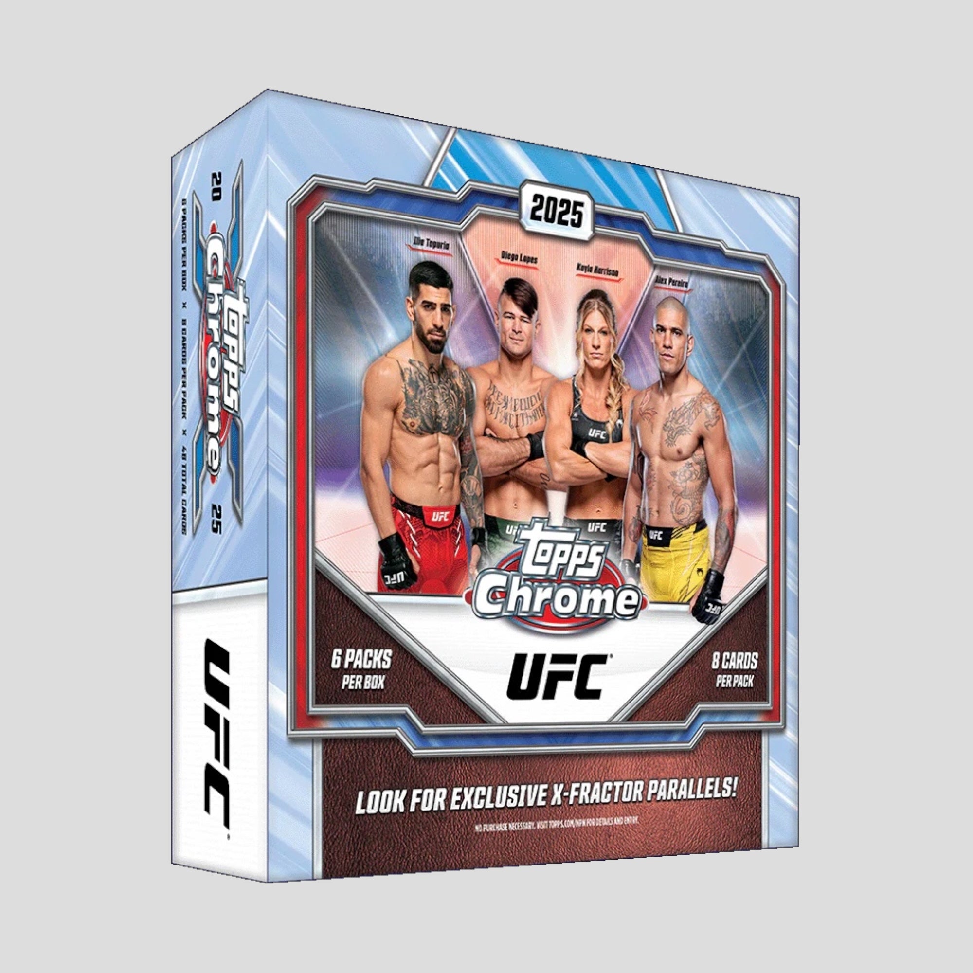 2025 TOPPS CHROME UFC MEGA BOX