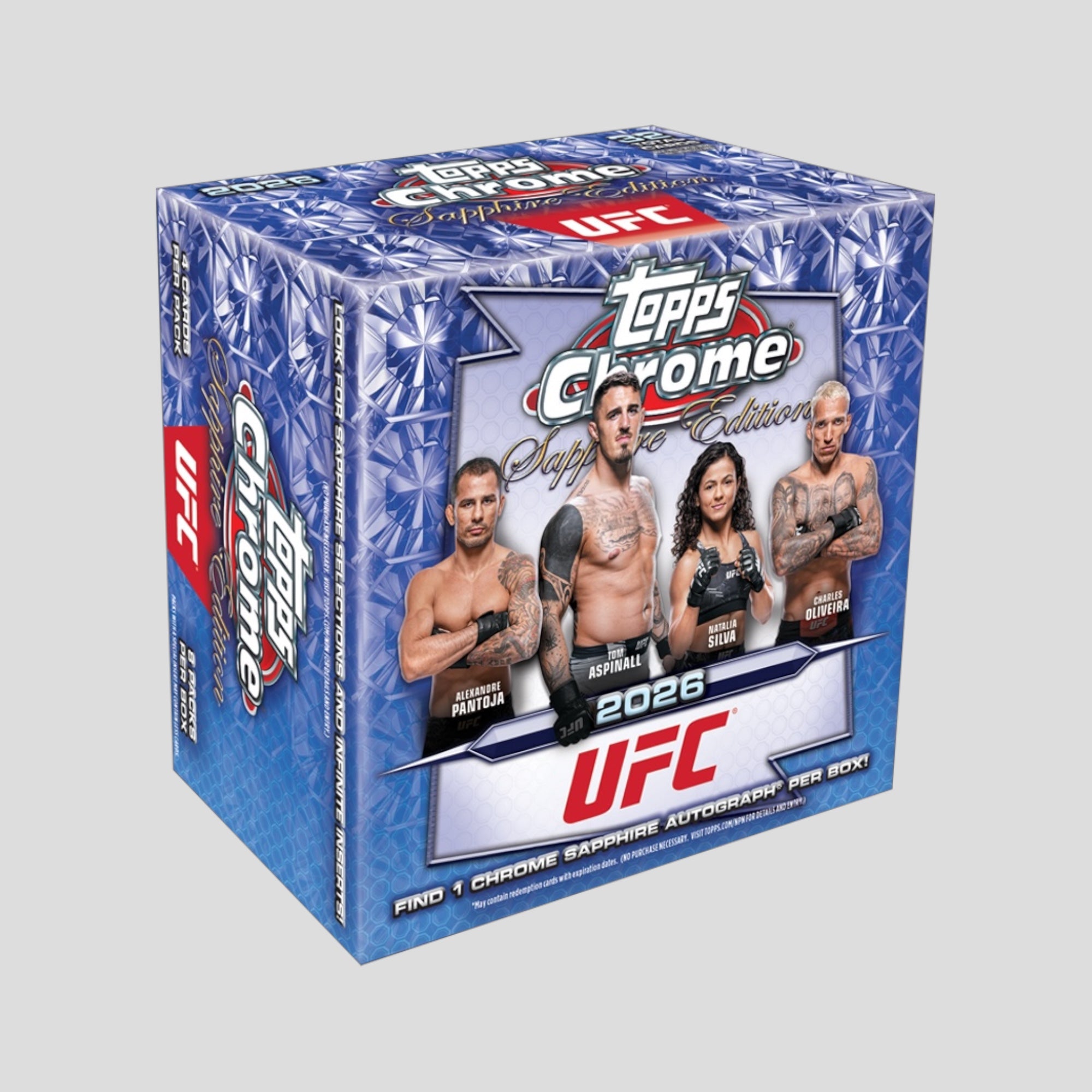 2026 TOPPS UFC CHROME SAPPHIRE HOBBY BOX