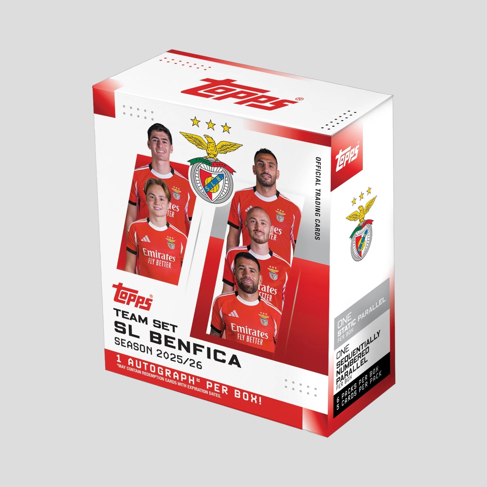 2025-26 TOPPS SL BENFICA TEAM SET BOX