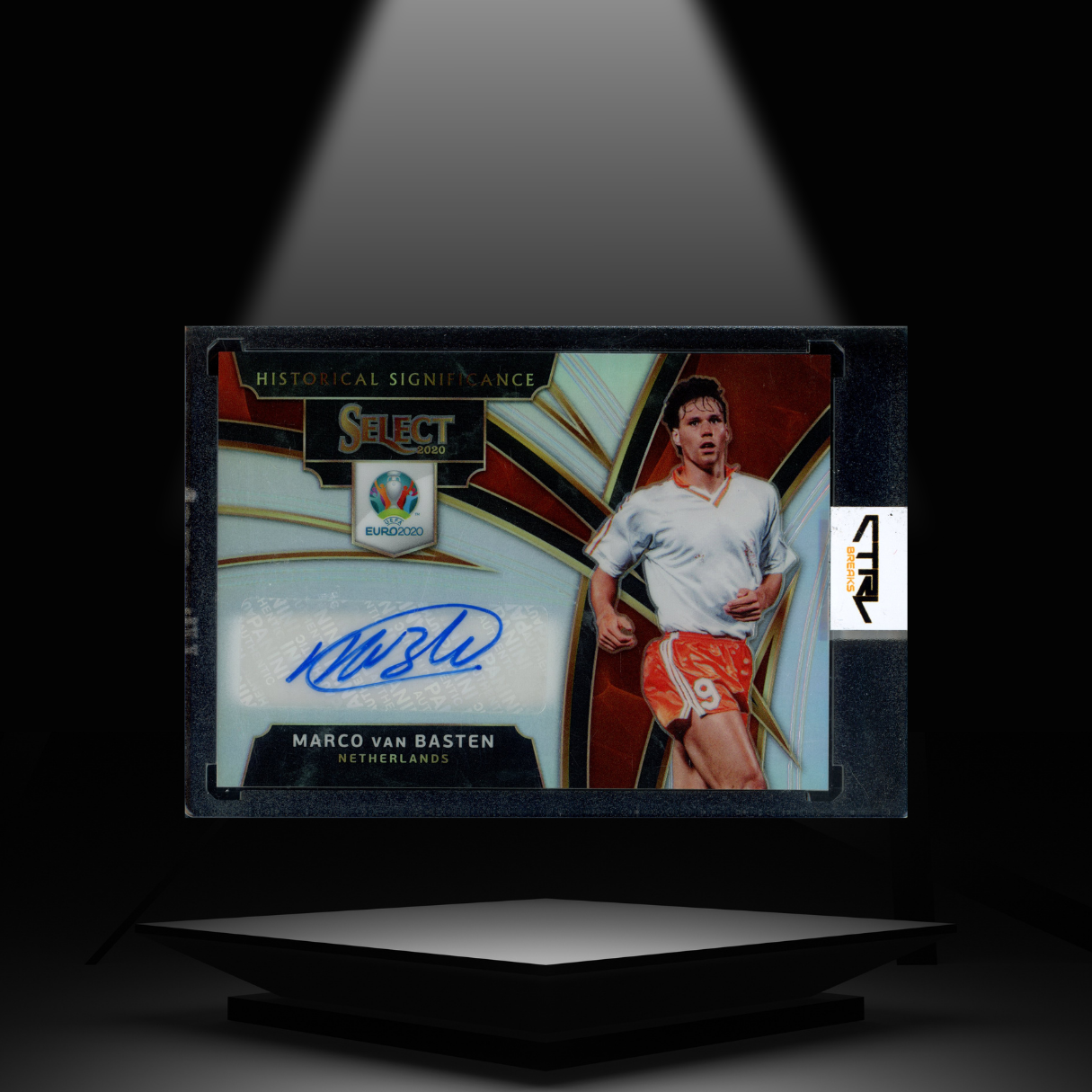 2020 PANINI SELECT UEFA EURO MARCO VAN BASTEN AUTOGRAPH