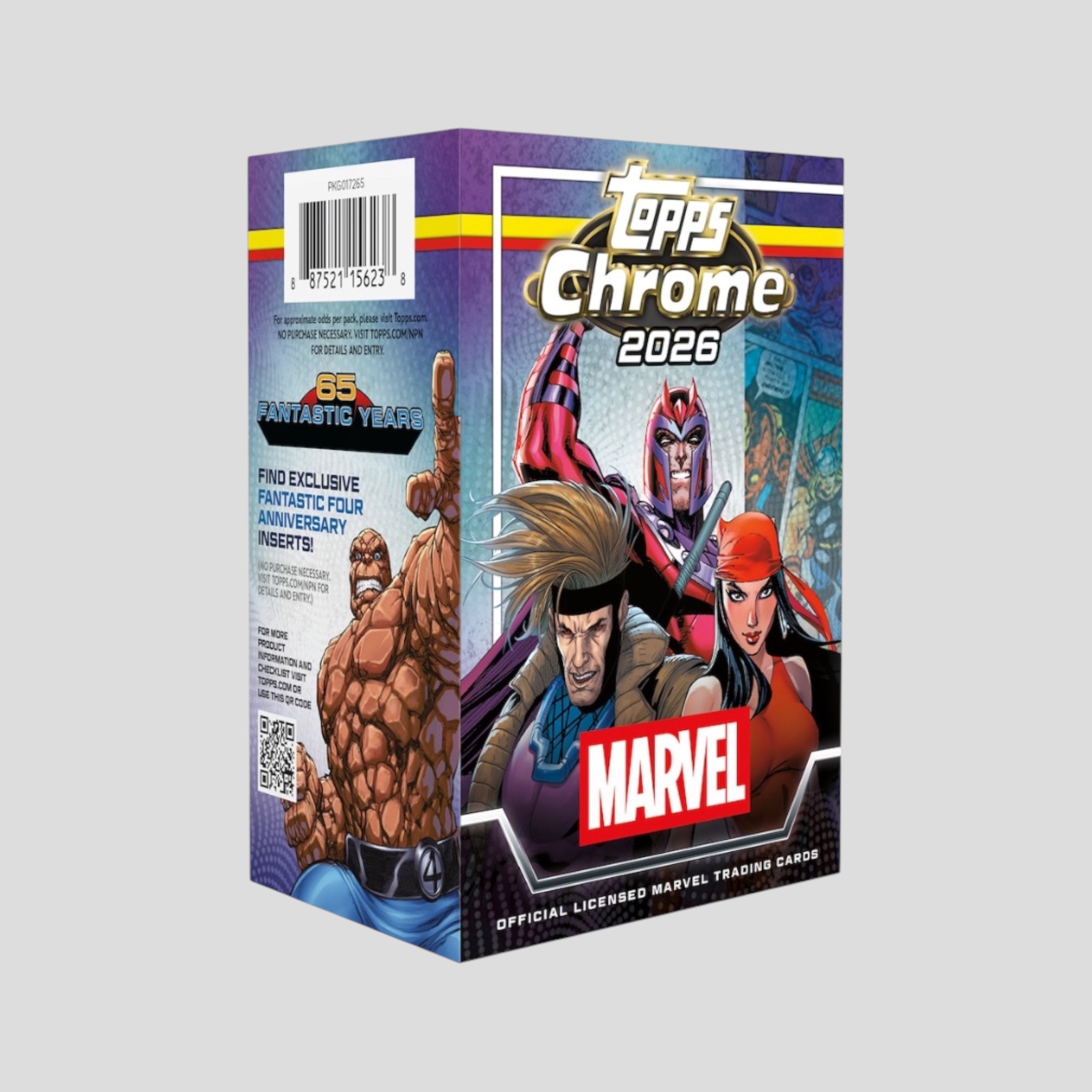 2026 TOPPS CHROME MARVEL COMICS VALUE BOX