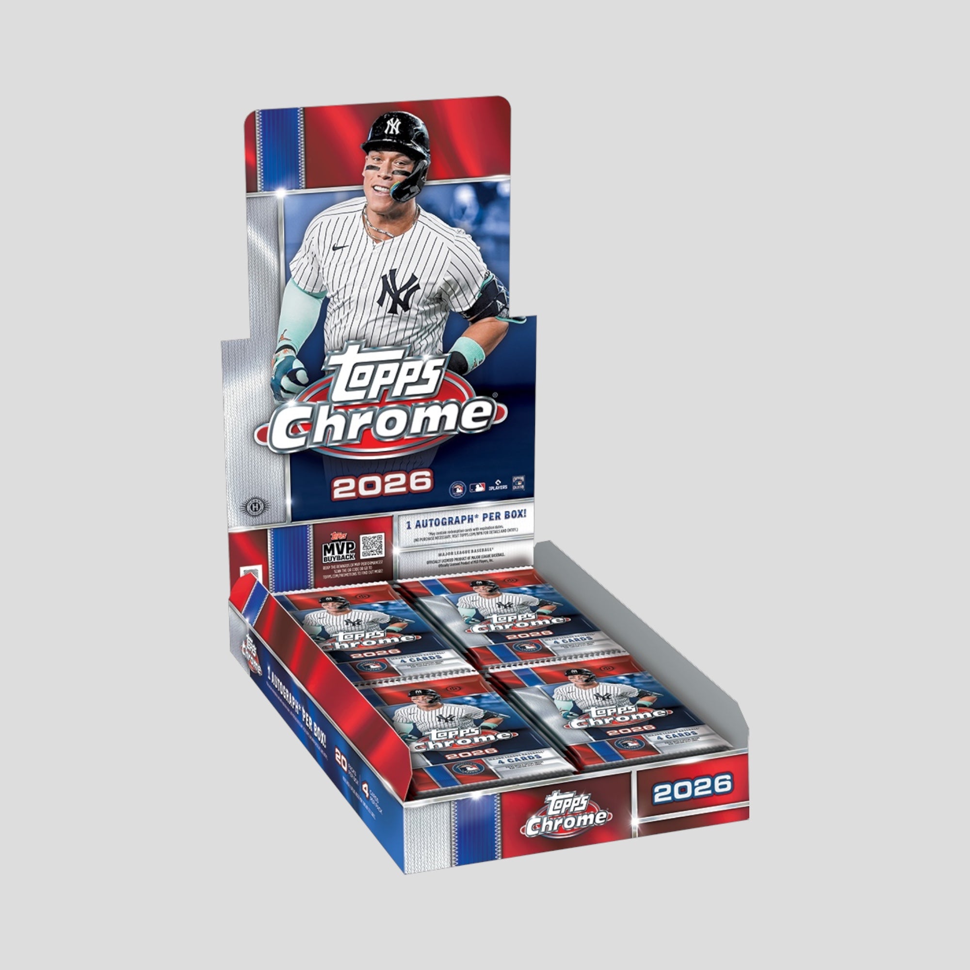 2026 TOPPS CHROME BASEBALL HOBBY BOX