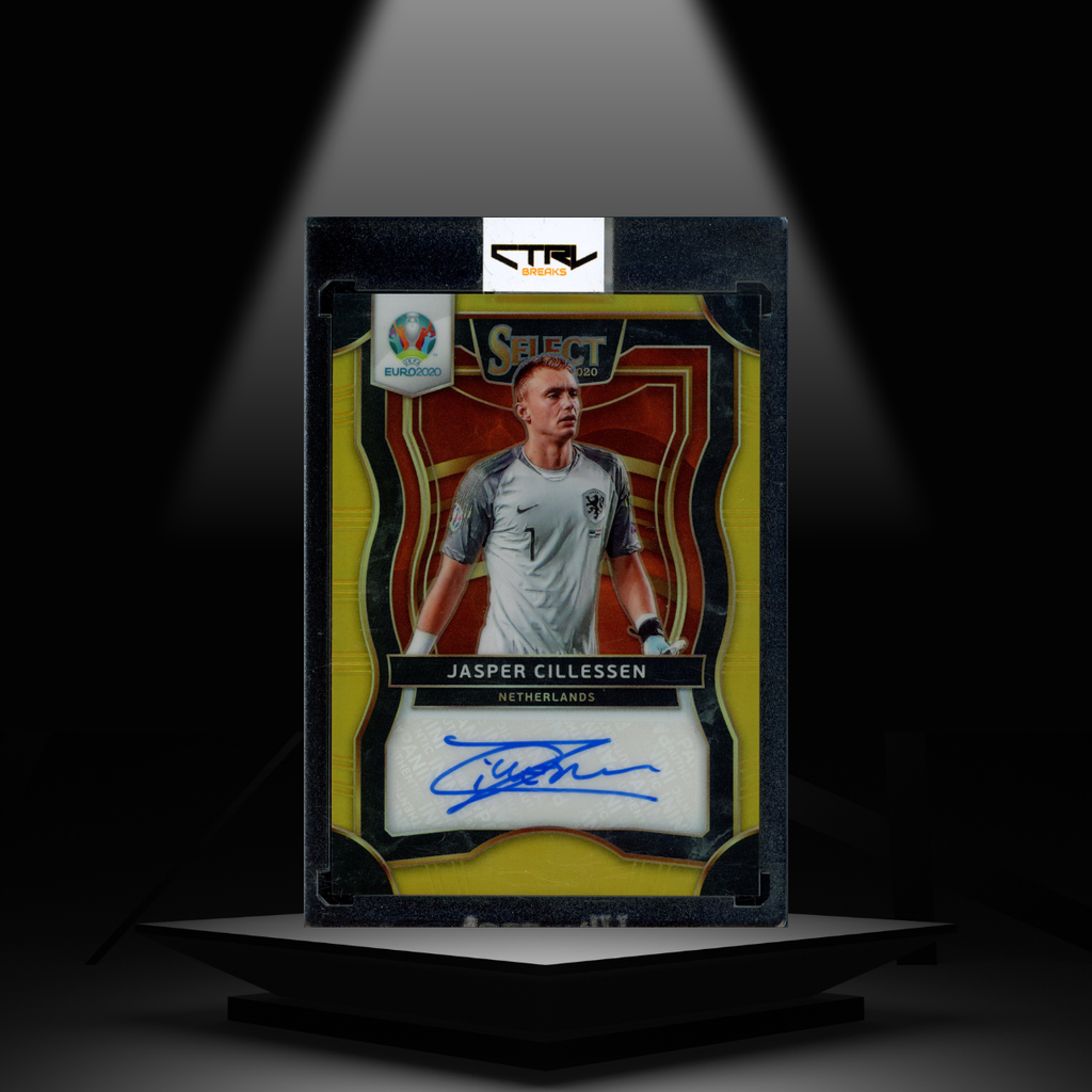 2020 PANINI SELECT UEFA EURO JASPER CILLESSEN #/10 AUTOGRAPH