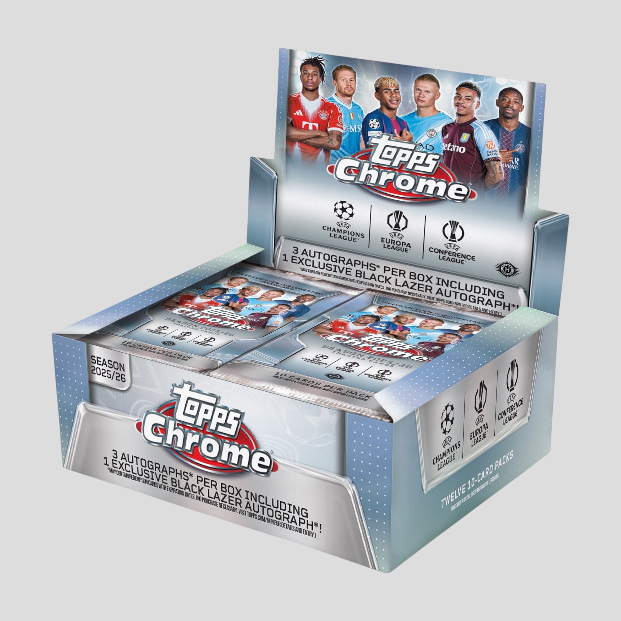 2025-26 TOPPS CHROME UCC JUMBO HOBBY BOX