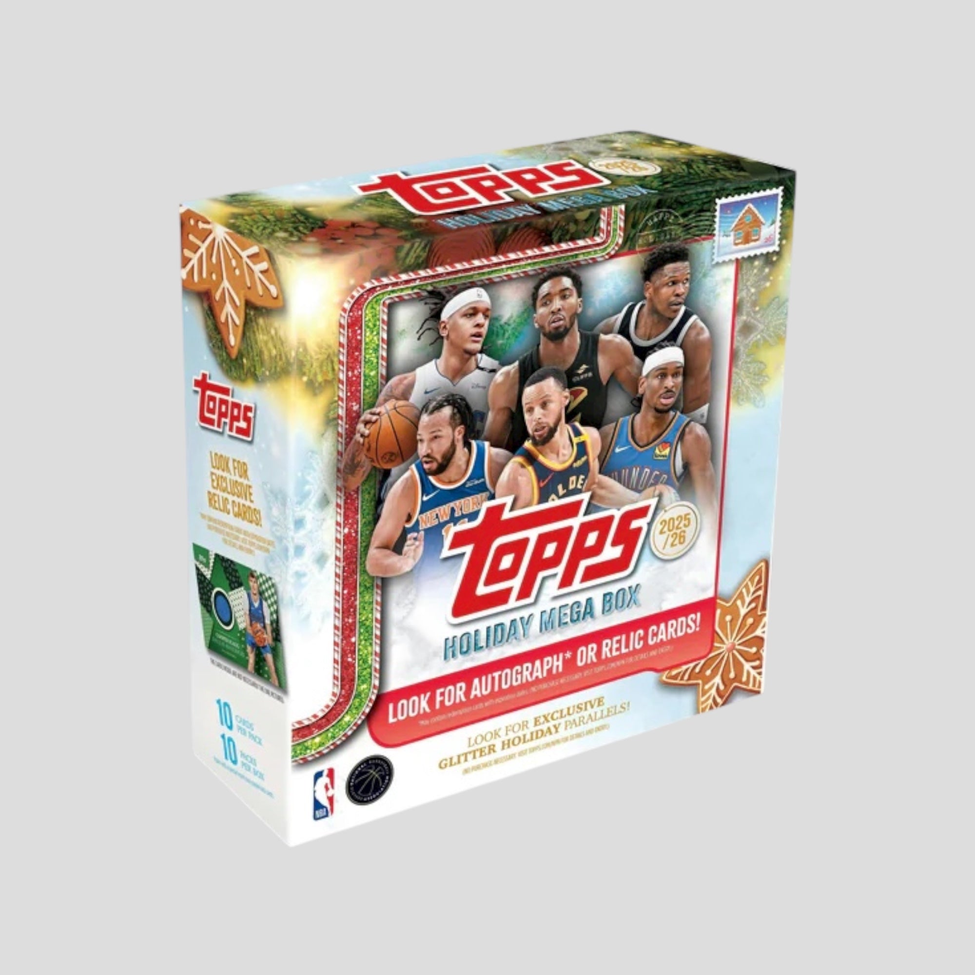 2025-26 TOPPS NBA BASKETBALL HOLIDAY MEGA BOX
