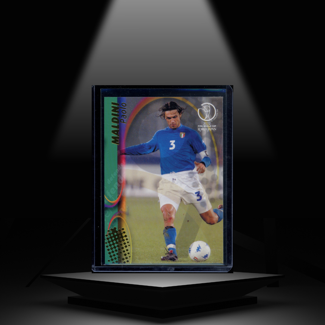 2002 PANINI FIFA WORLD CUP PAOLO MALDINI