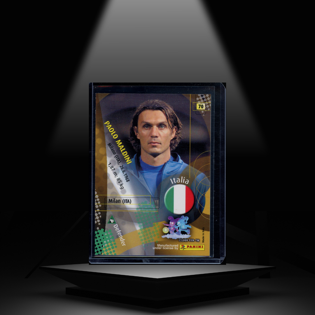 2002 PANINI FIFA WORLD CUP PAOLO MALDINI