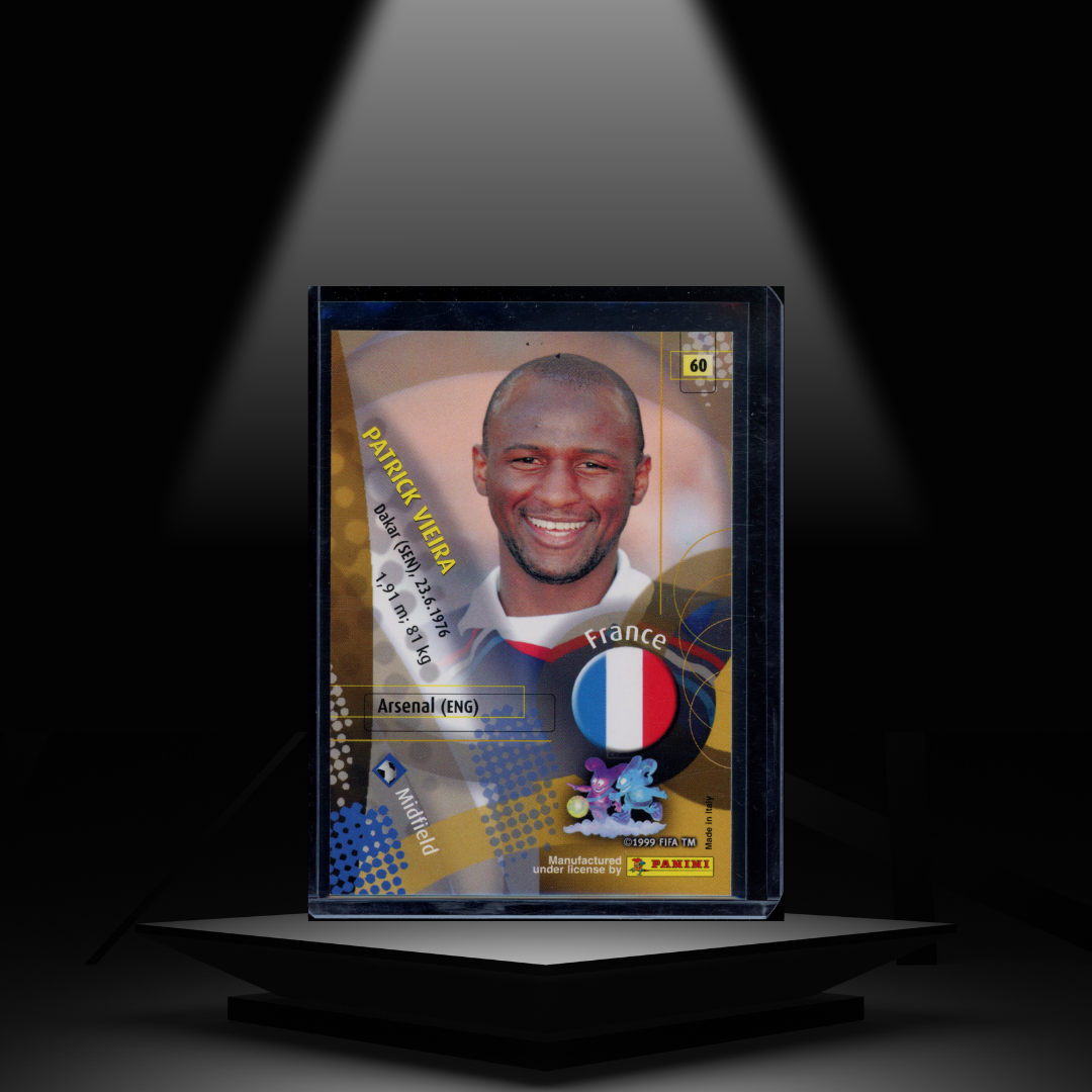 2002 PANINI FIFA WORLD CUP PATRICK VIEIRA
