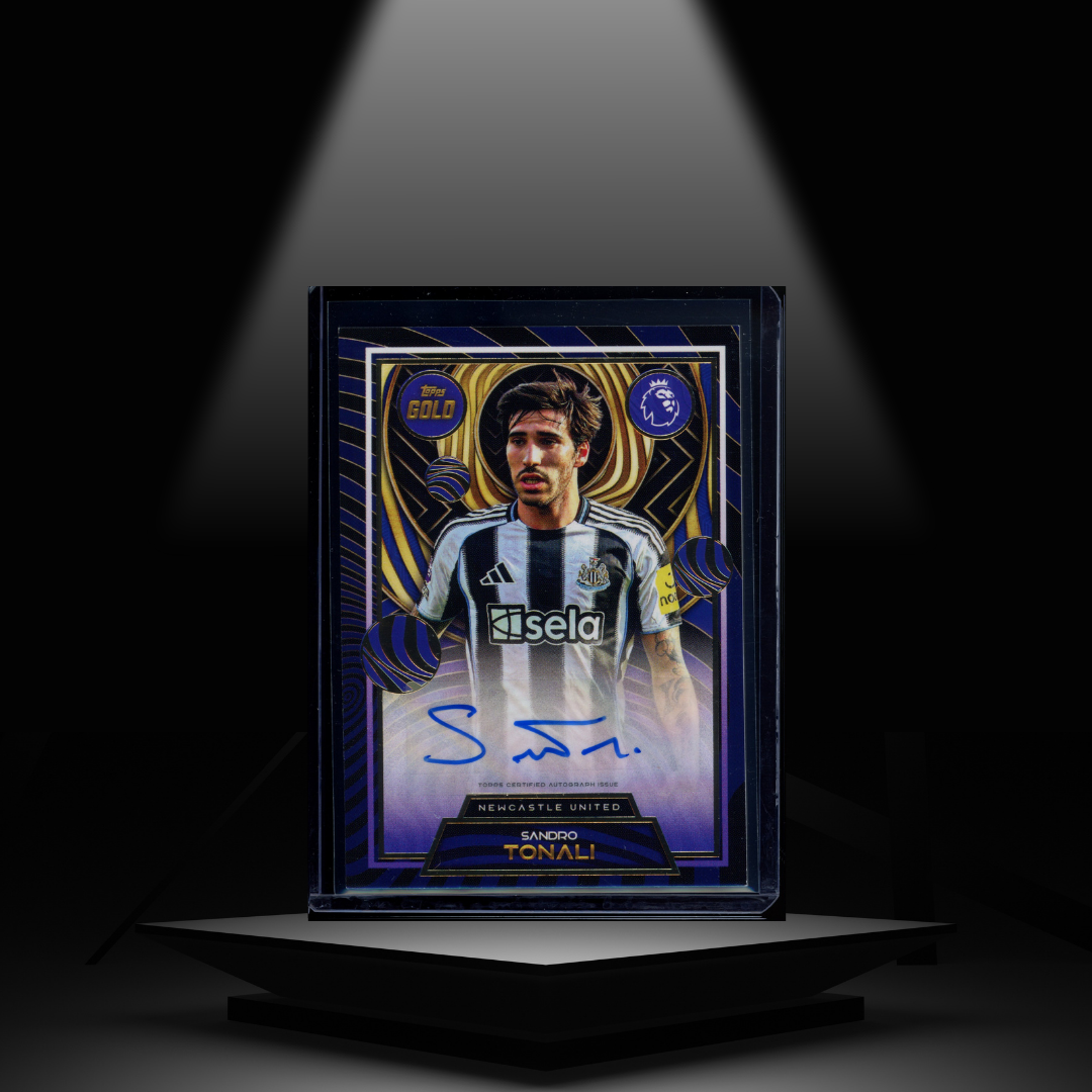 2025-26 TOPPS GOLD EPL SANDRO TONALI AUTOGRAPH