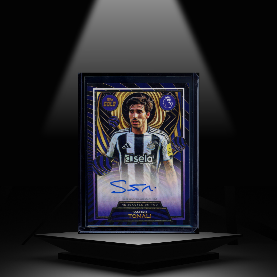 2025-26 TOPPS GOLD EPL SANDRO TONALI AUTOGRAPH