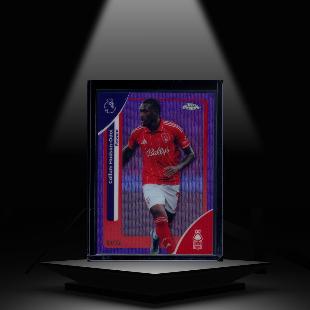 2026 TOPPS CHROME PREMIER LEAGUE CALLUM HUDSON-ODOI #/75
