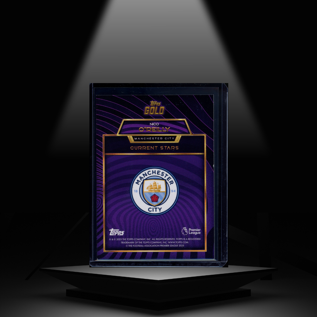 2025-26 TOPPS GOLD EPL NICO O'REILLY #/50