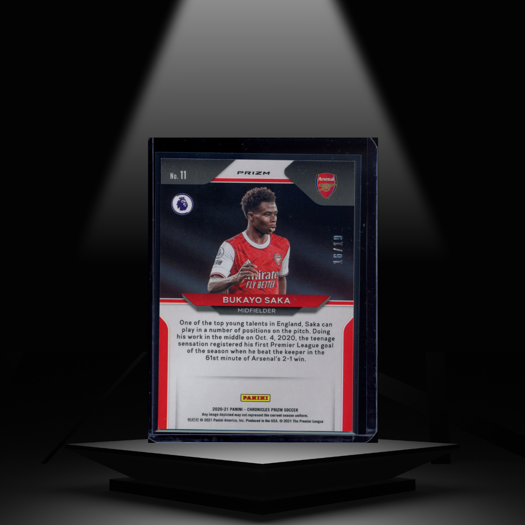 2020-21 PANINI CHRONICLES FOTL BUKAYO SAKA #/19