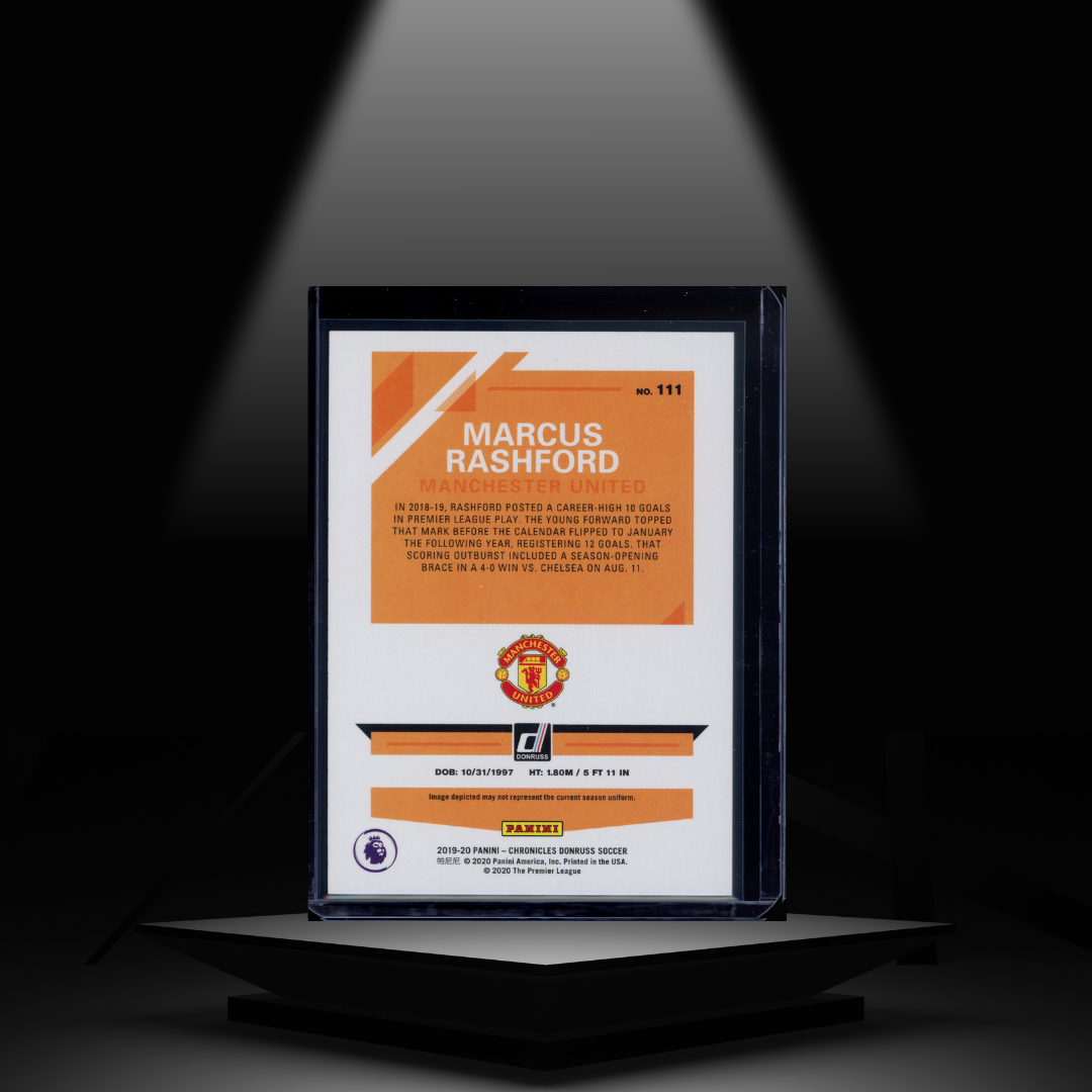 2019-20 PANINI CHRONICLES MARCUS RASHFORD #/25