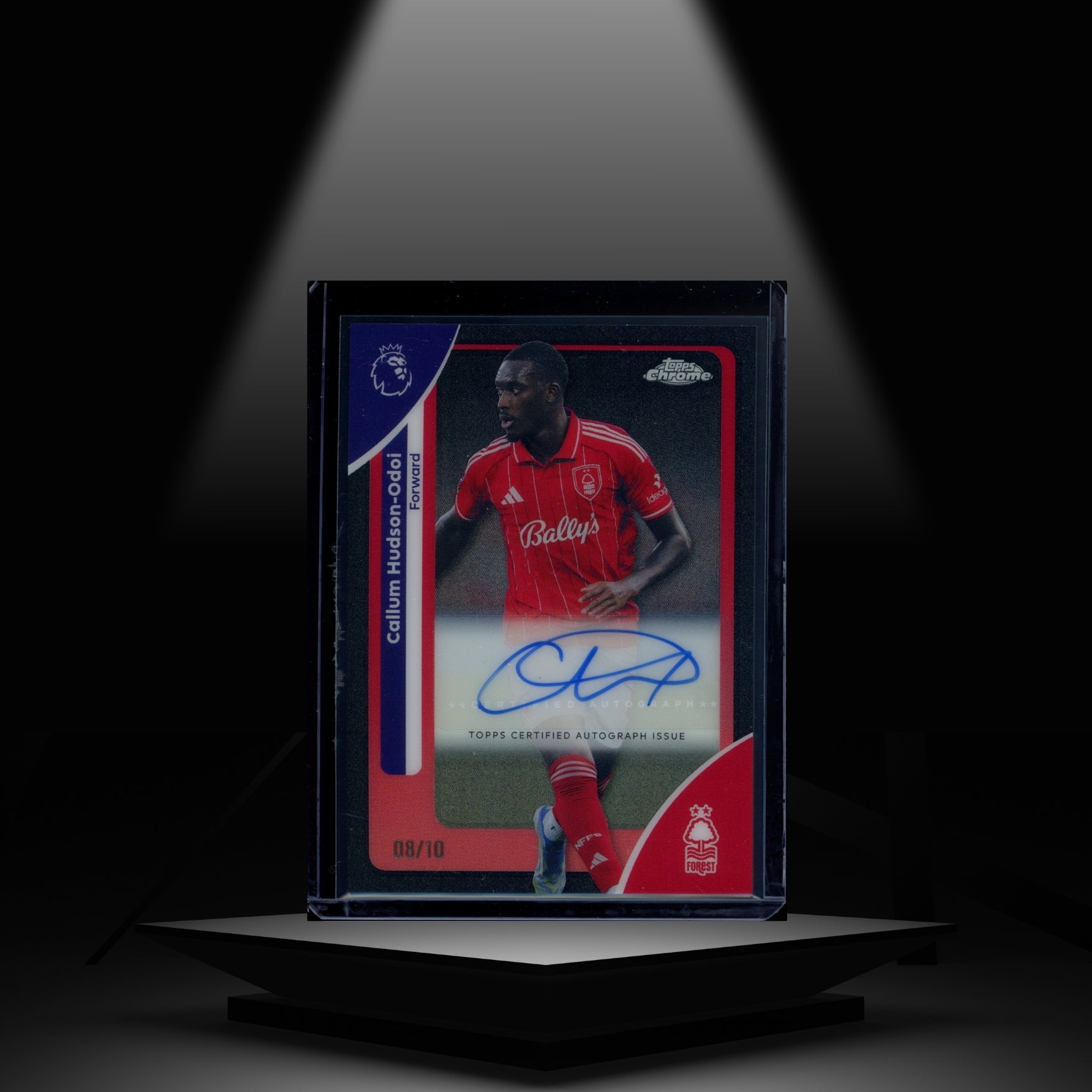 2026 TOPPS CHROME PREMIER LEAGUE CALLUM HUDSON-ODOI #/10 AUTOGRAPH