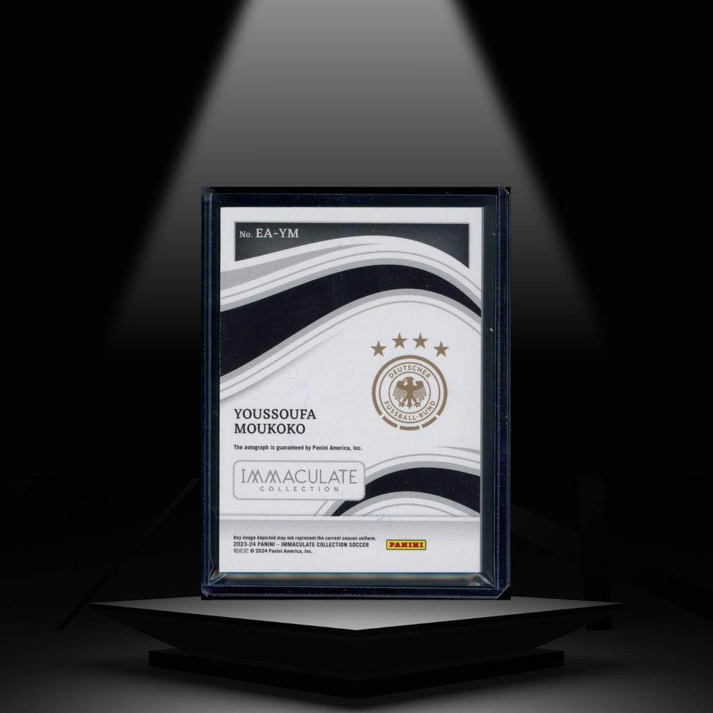 2023-24 PANINI IMMACULATE YOUSSOUFA MOUKOKO #/99 AUTOGRAPH