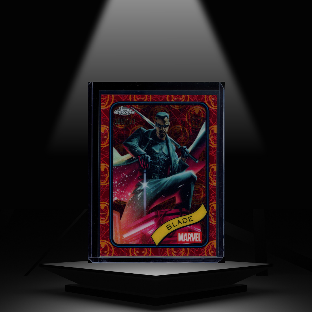 2025 TOPPS CHROME MARVEL BLADE #/100