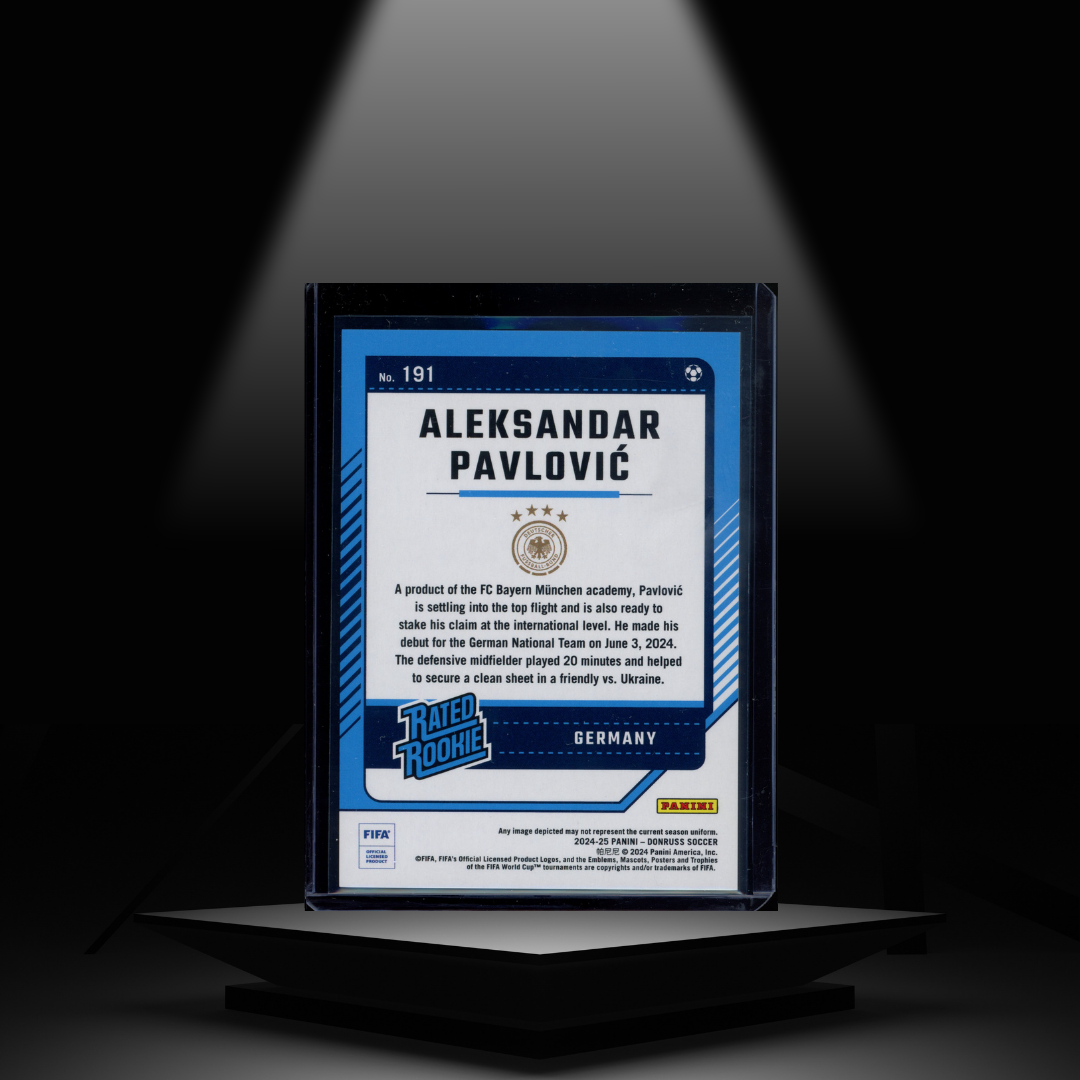 2024-25 PANINI DONRUSS ALEKSANDAR PAVLOVIC #/99 RC