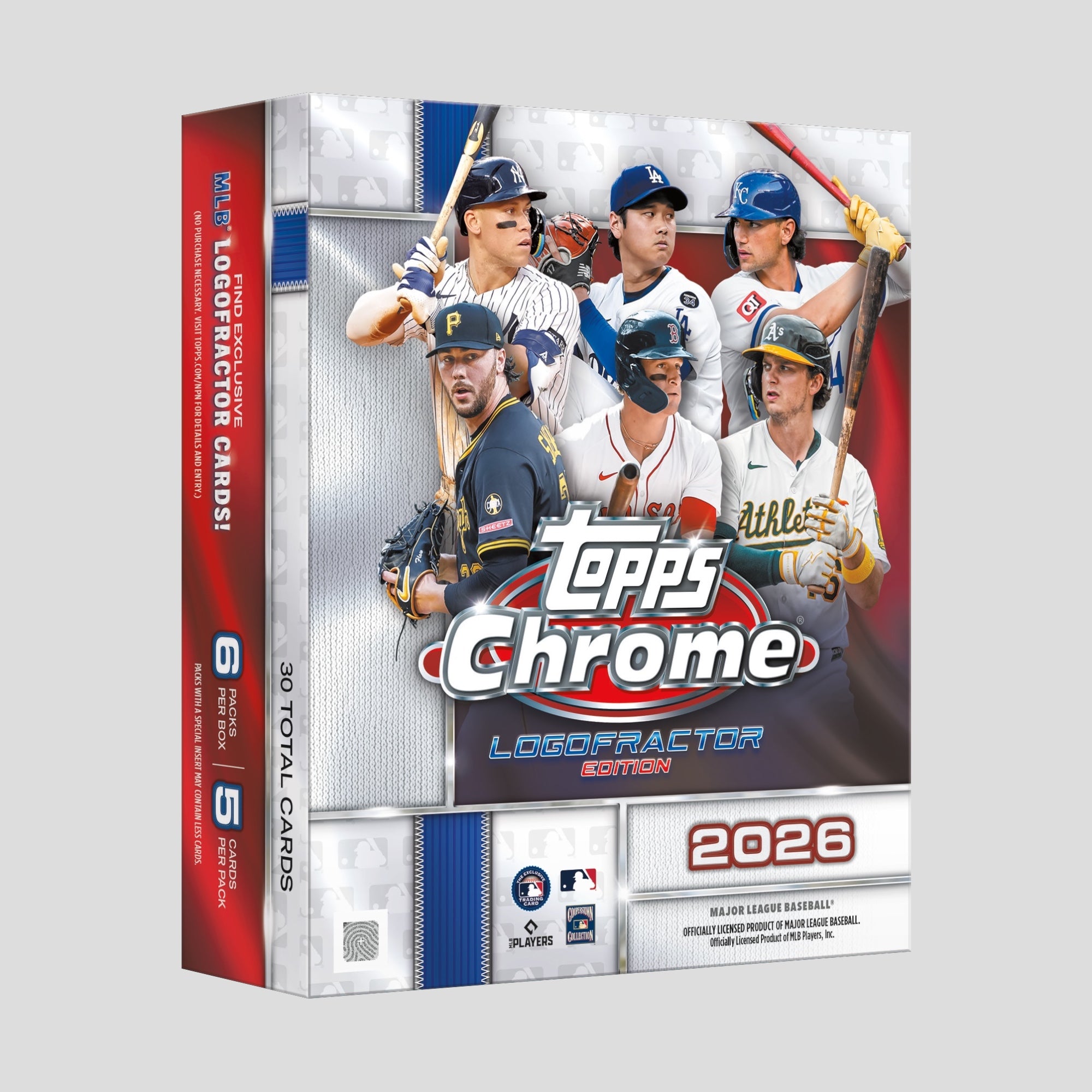 2026 TOPPS CHROME BASEBALL LOGOFRACTOR BOX
