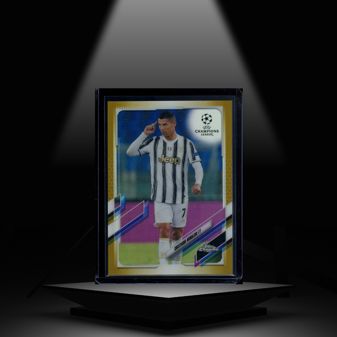 2020-21 TOPPS CHROME UCL CRISTIANO RONALDO #/50