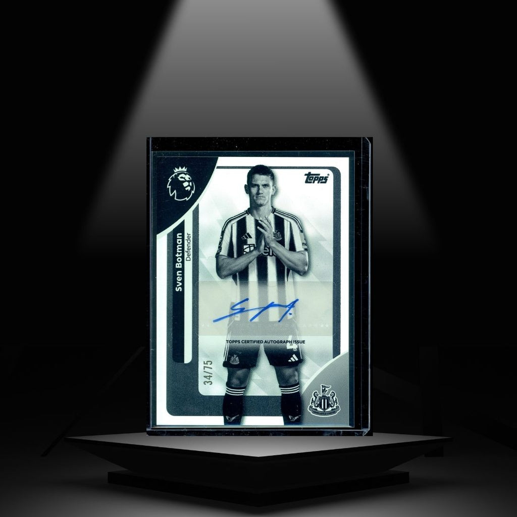 2025-26 TOPPS PREMIER LEAGUE SVEN BOTMAN #/75 AUTOGRAPH