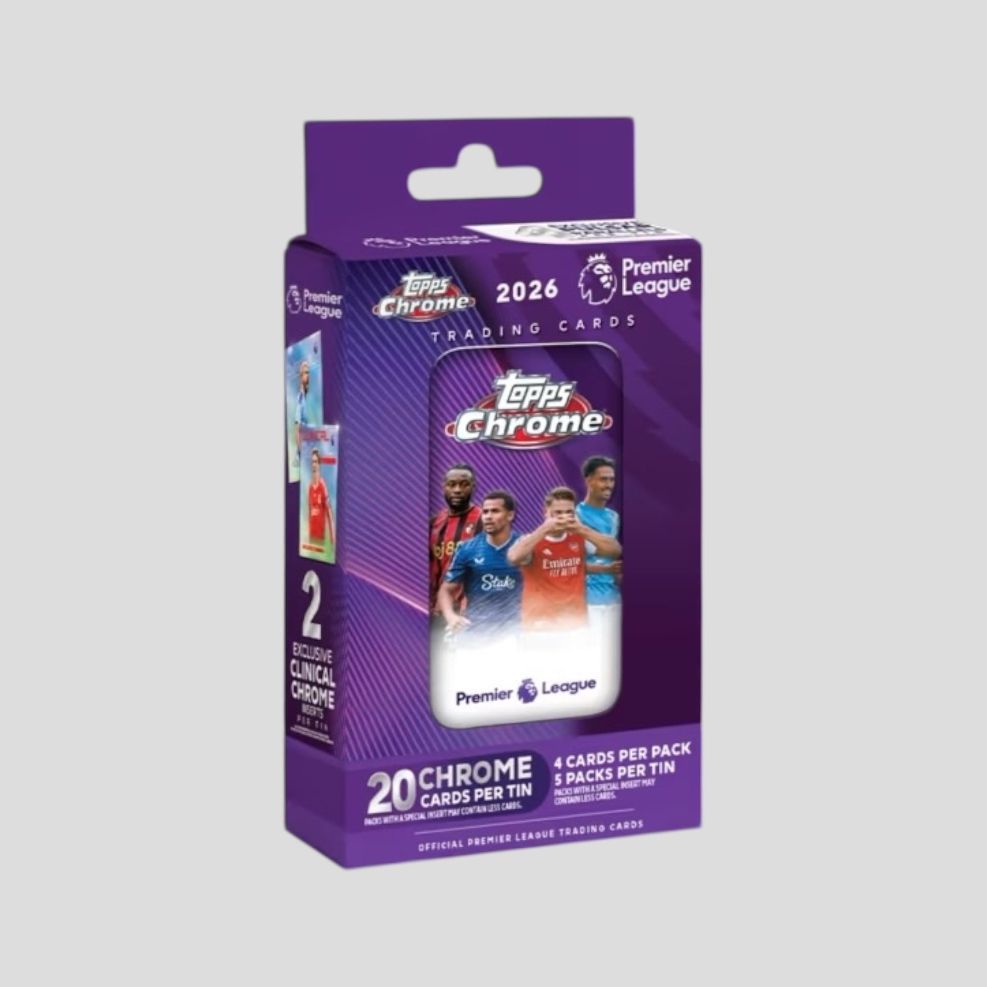 2026 TOPPS PREMIER LEAGUE CHROME TIN BOX
