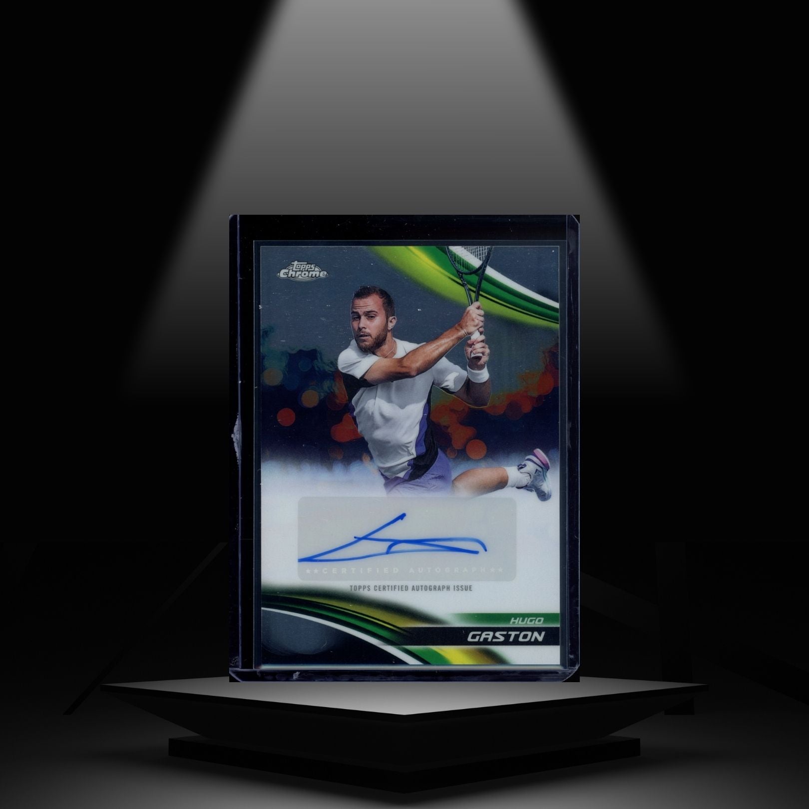 2025 TOPPS CHROME TENNIS HUGO GASTON AUTOGRAPH