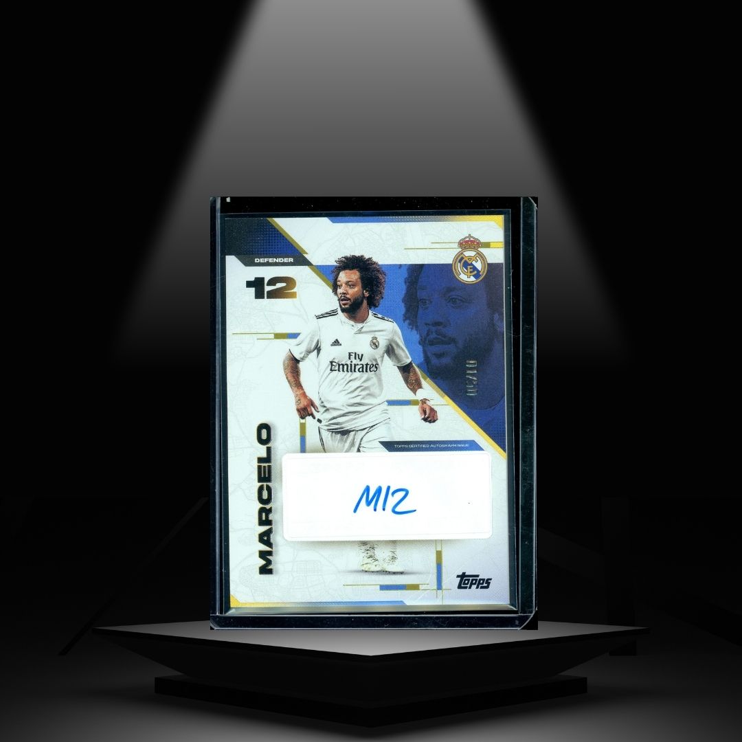 2025-26 TOPPS LOS BLANCOS MARCELO #/50 AUTOGRAPH