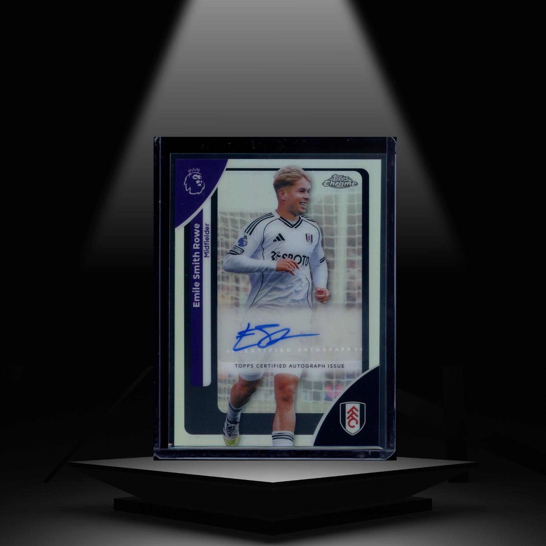 2026 TOPPS CHROME PREMIER LEAGUE EMILE SMITH ROWE AUTOGRAPH
