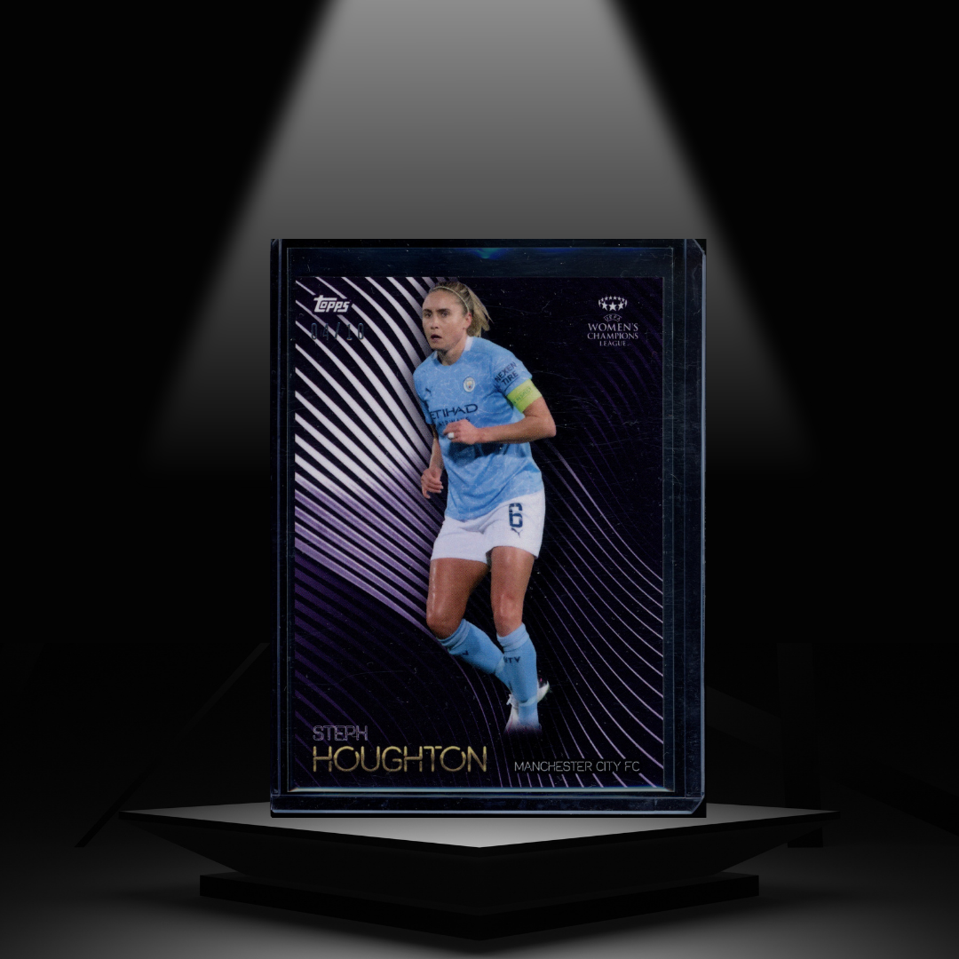 2020-21 TOPPS UWCL KNOCKOUT STEPH HOUGHTON #/10