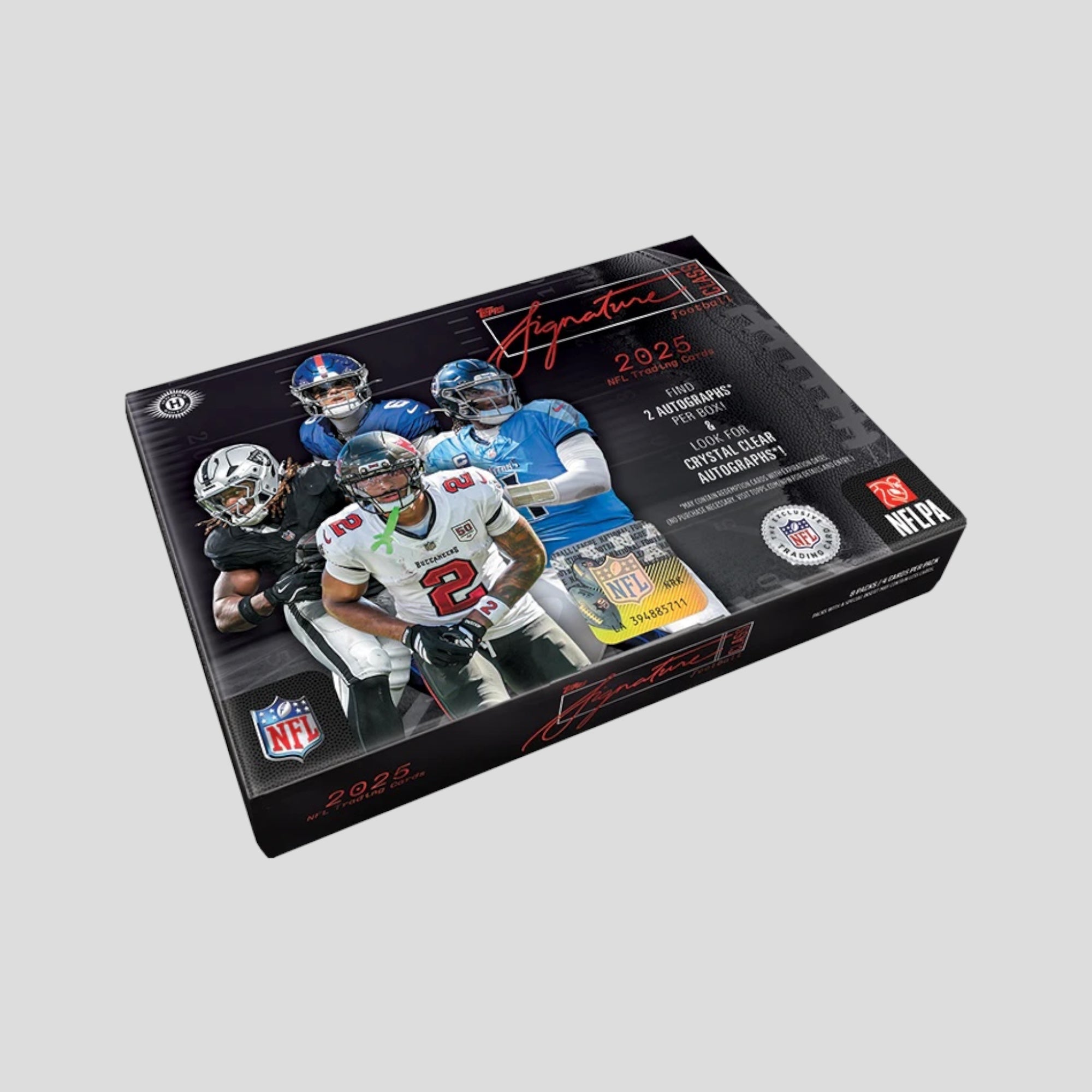 2025 TOPPS NFL SIGNATURE CLASS FOOTBALL HOBBY BOX