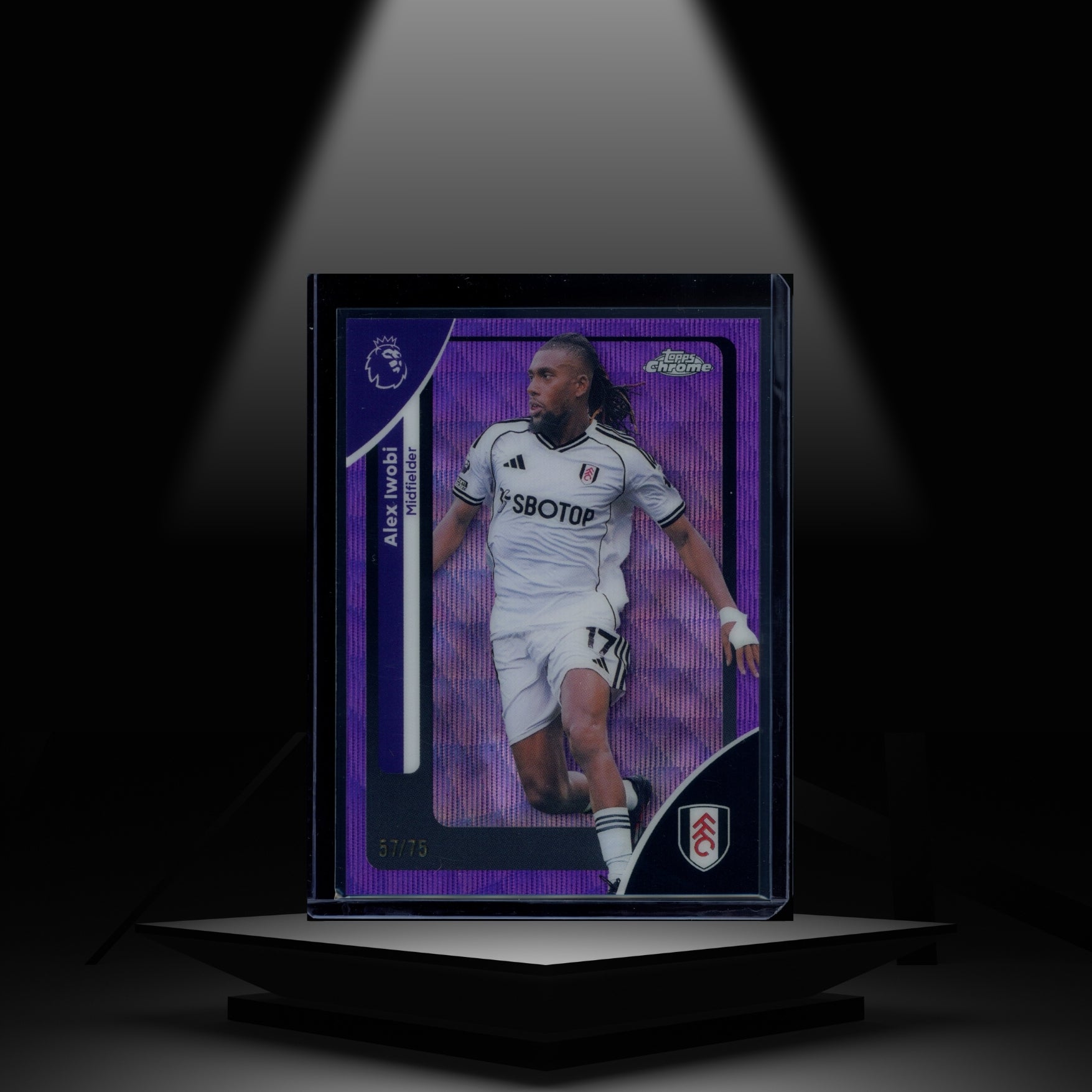2026 TOPPS CHROME PREMIER LEAGUE ALEX IWOBI #/75