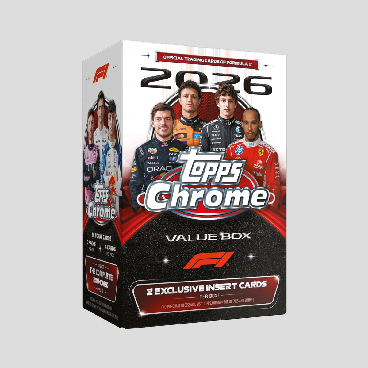 2026 TOPPS CHROME FORMULA 1 VALUE BOX