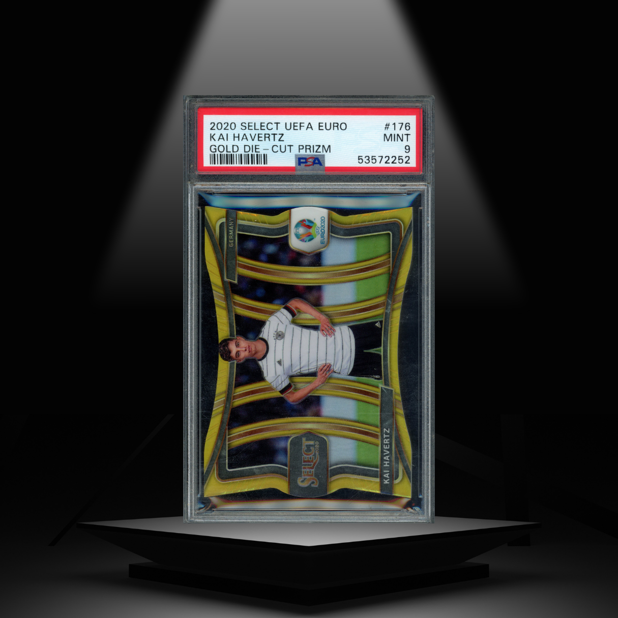 2020 PANINI SELECT UEFA EURO KAI HAVERTZ #/10 PSA9 DIE CUT SP
