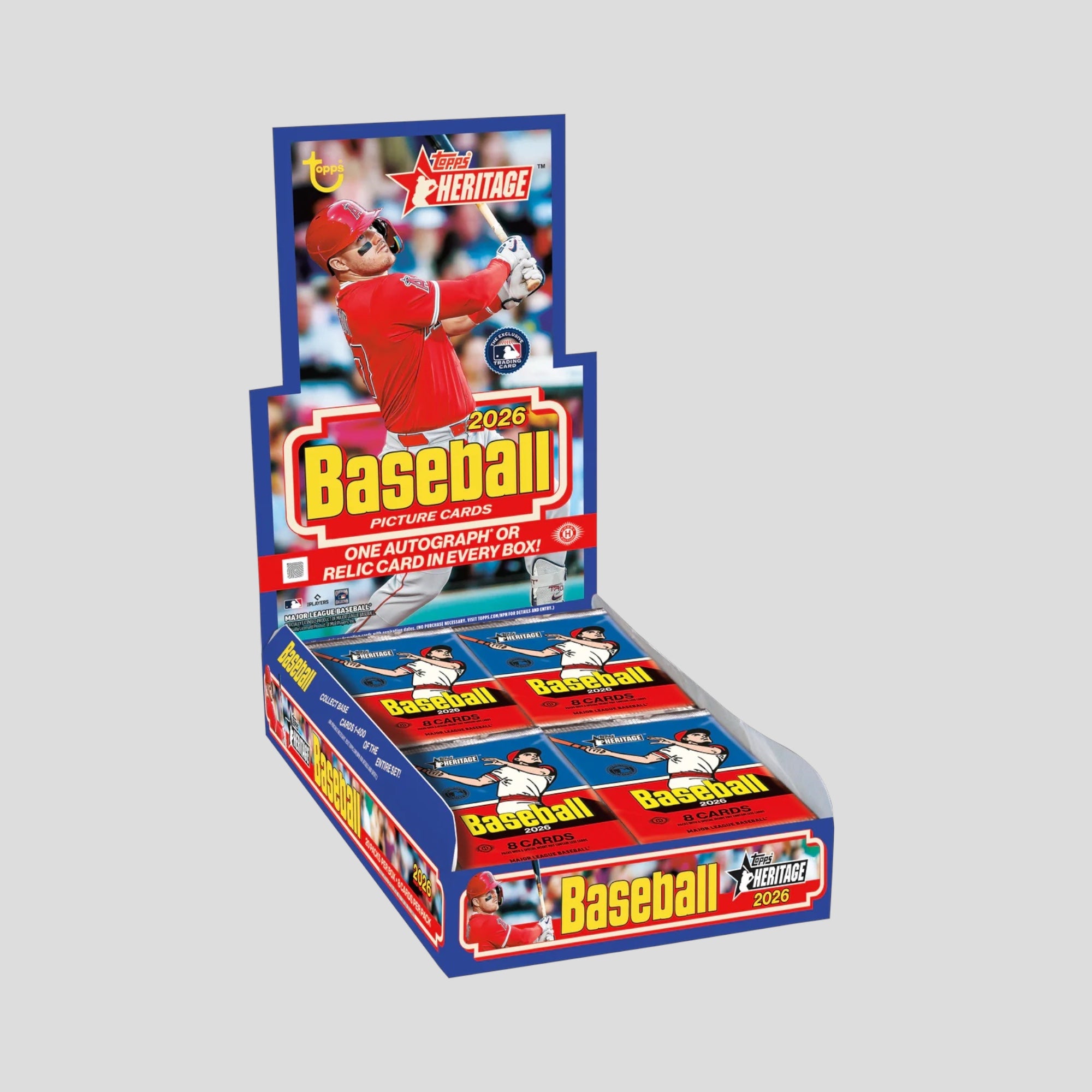 2026 TOPPS HERITAGE BASEBALL HOBBY BOX