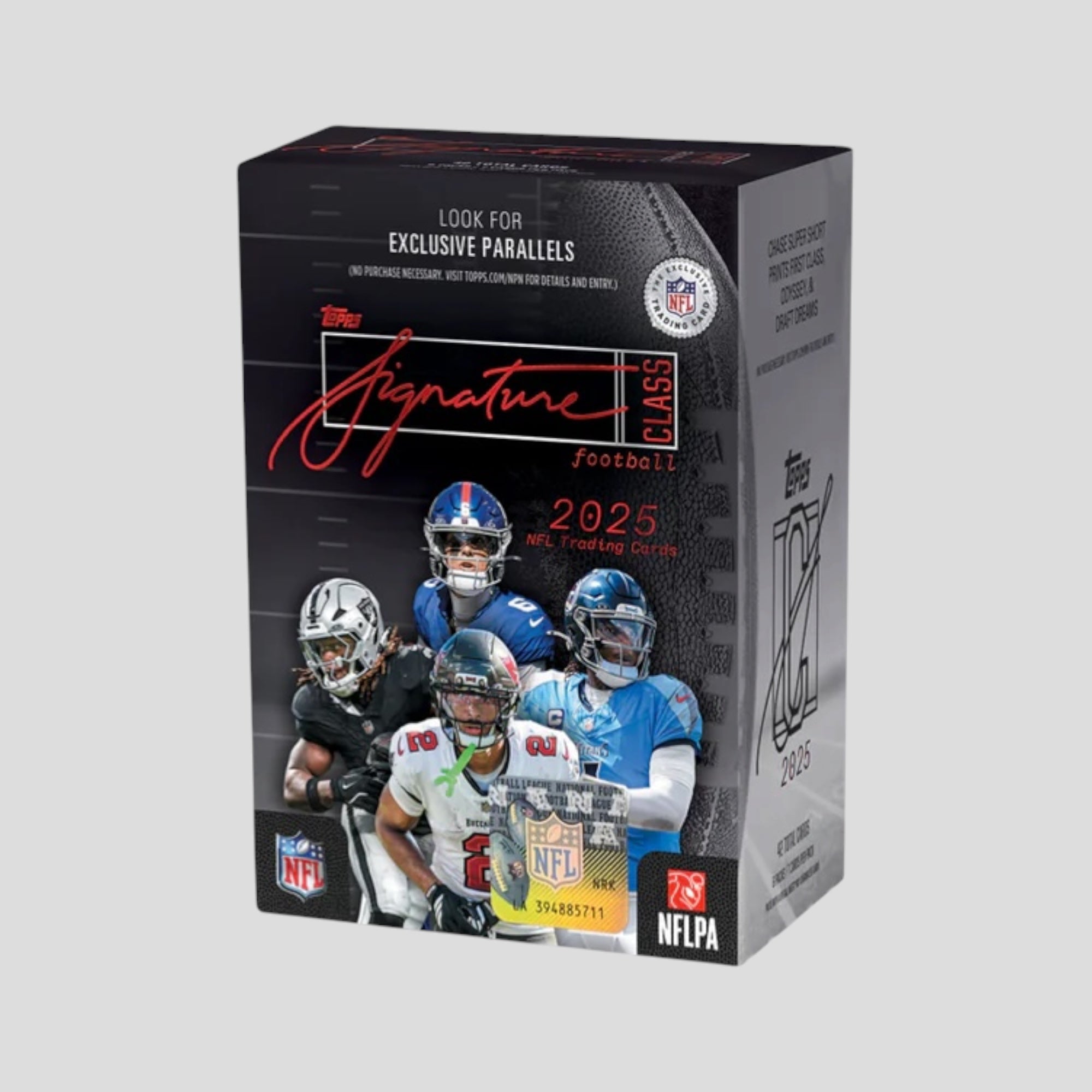 2025 TOPPS NFL SIGNATURE CLASS FOOTBALL VALUE BOX