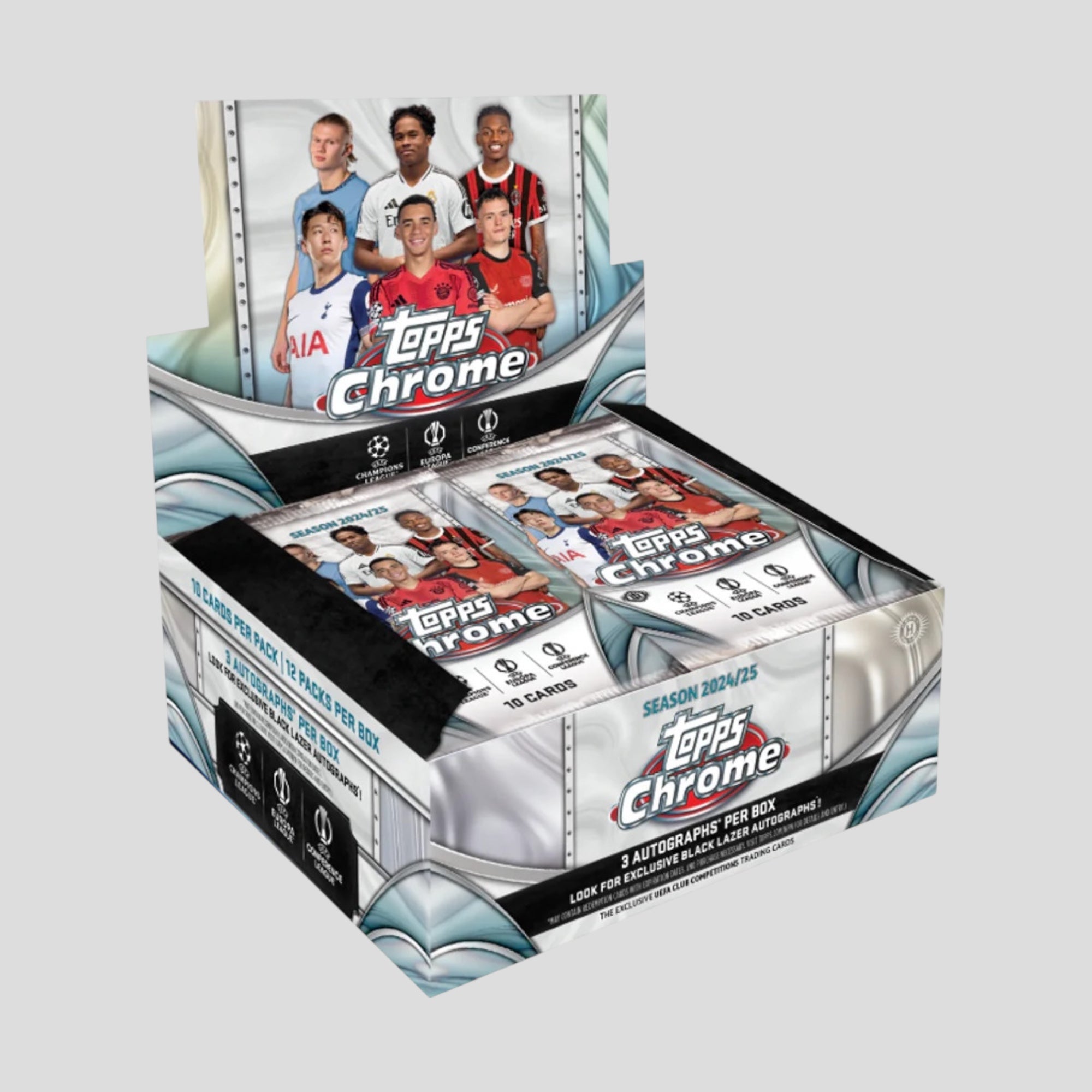 2024-25 TOPPS CHROME UCC HOBBY JUMBO BOX