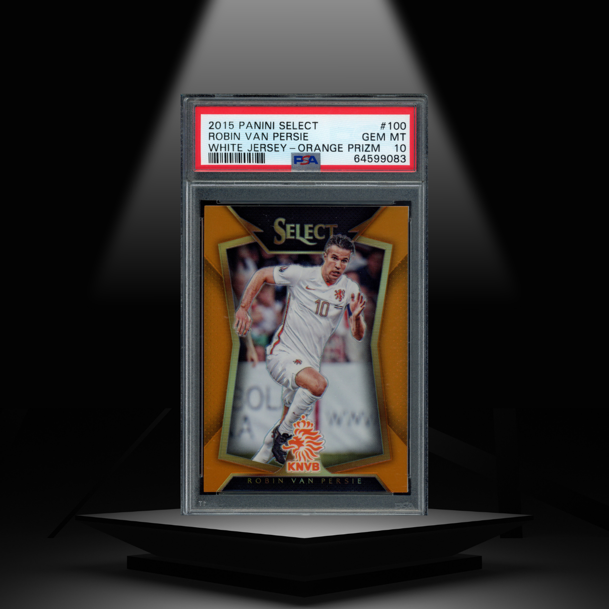 2015-16 PANINI SELECT ROBIN VAN PERSIE #/149 PSA10