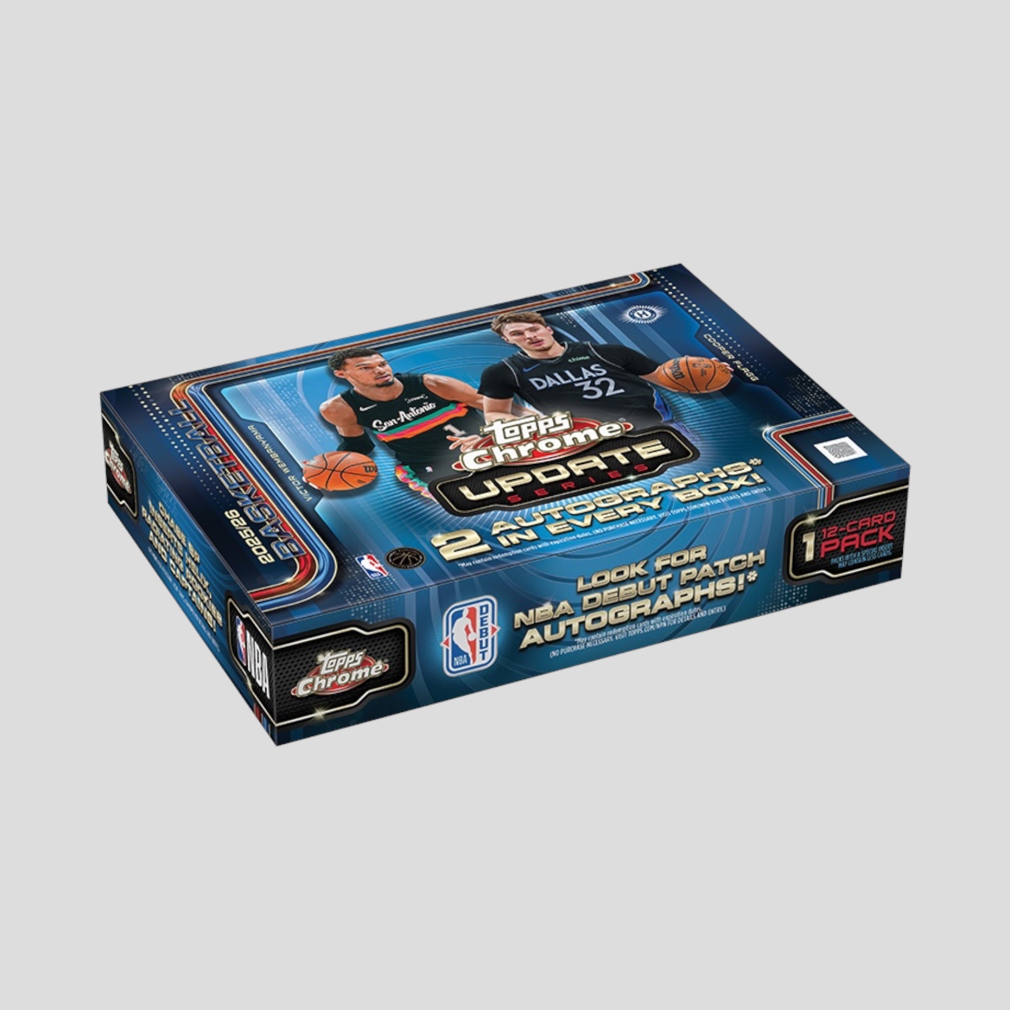 2025-26 TOPPS CHROME UPDATES BASKETBALL BREAKERS DELIGHT BOX