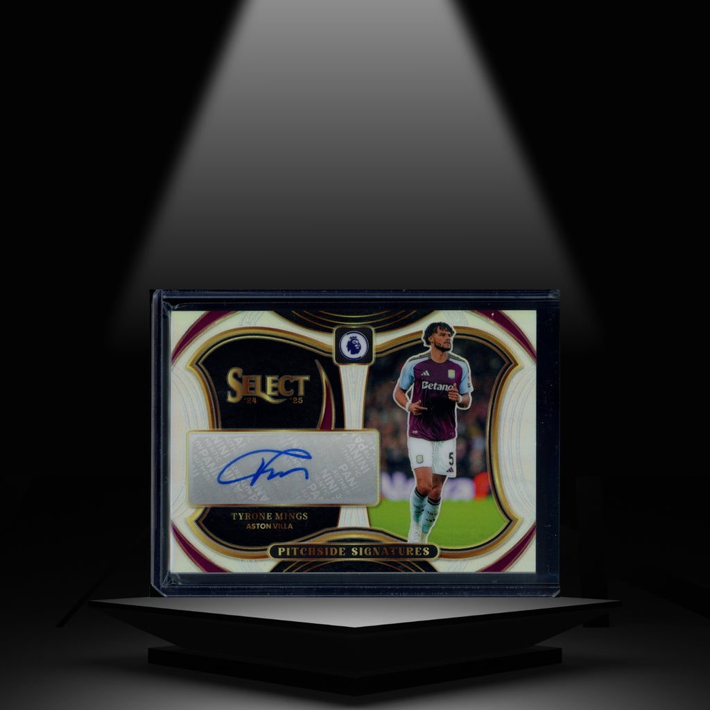 2024-25 PANINI SELECT PREMIER LEAGUE TYRONE MINGS AUTOGRAPH