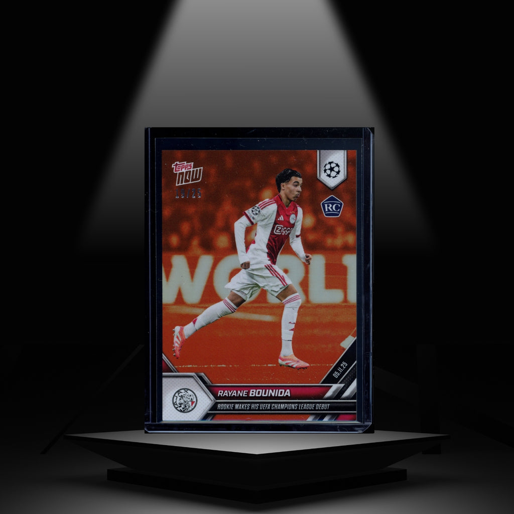 2025 TOPPS NOW RAYANE BOUNIDA #/25 RC