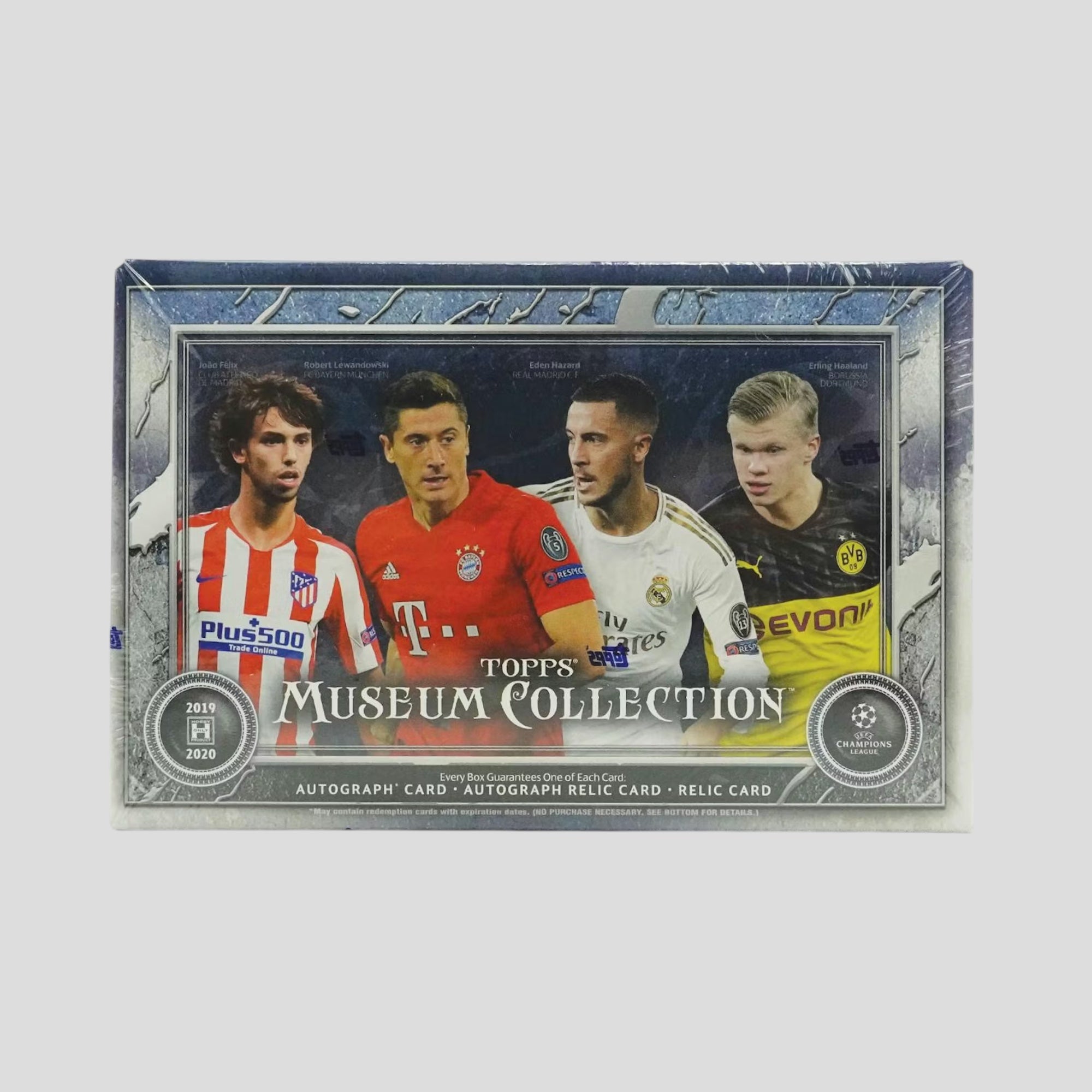 2019-20 TOPPS MUSEUM COLLECTION UEFA CHAMPIONS LEAGUE HOBBY BOX