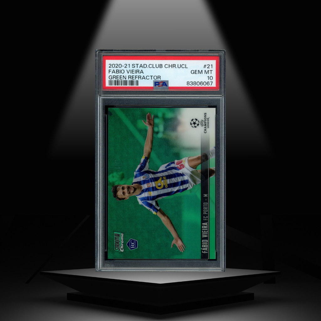 2020-21 TOPPS STADIUM CLUB CHROME FABIO VIEIRA #/99 PSA10 RC