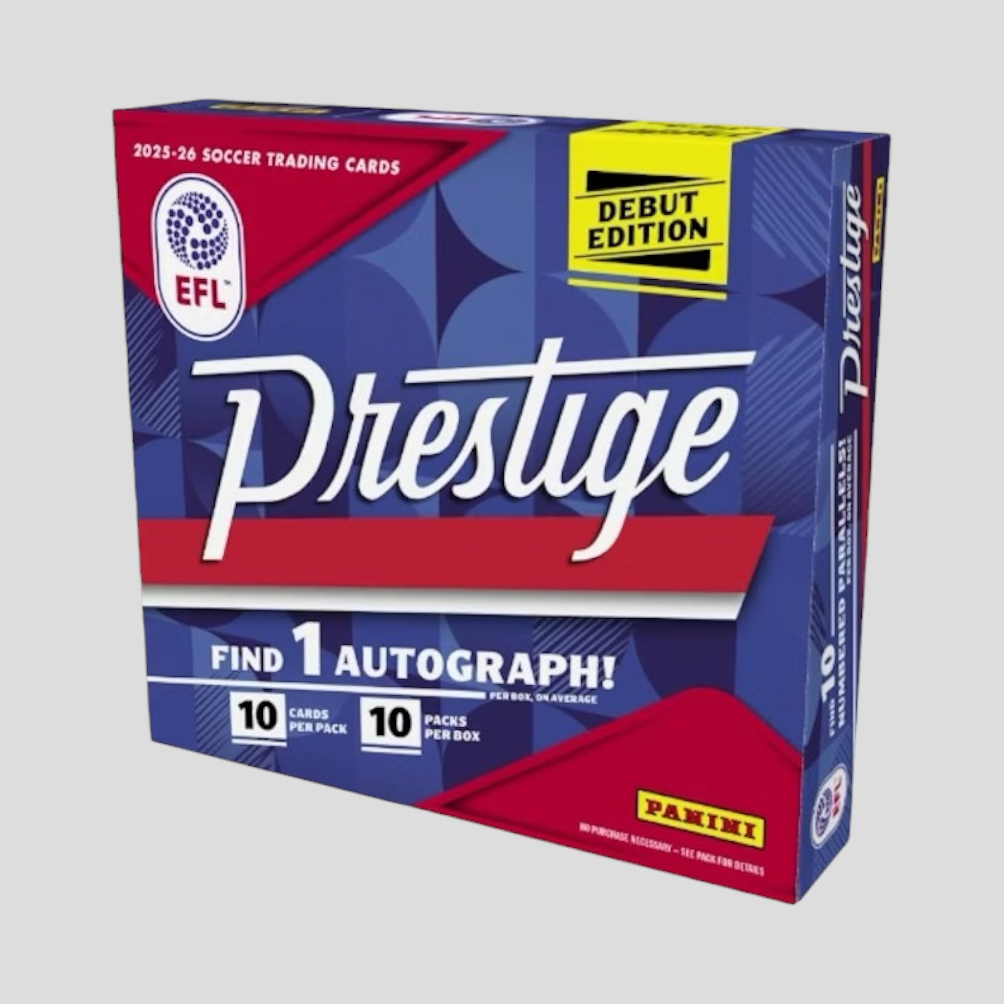 2025-26 PANINI PRESTIGE EFL SOCCER HOBBY PREFERRED BOX