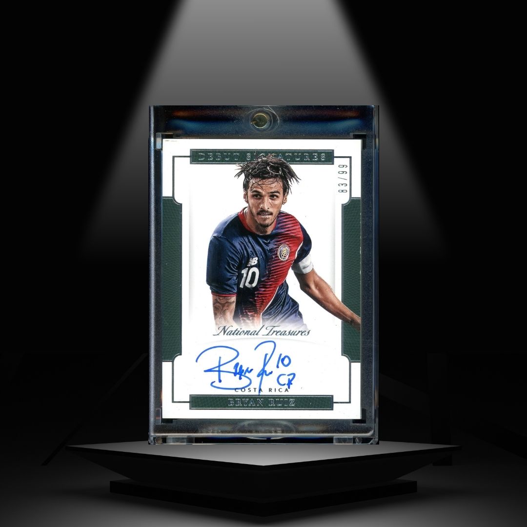 2018 PANINI NATIONAL TREASURES BRYAN RUIZ #/99 AUTOGRAPH