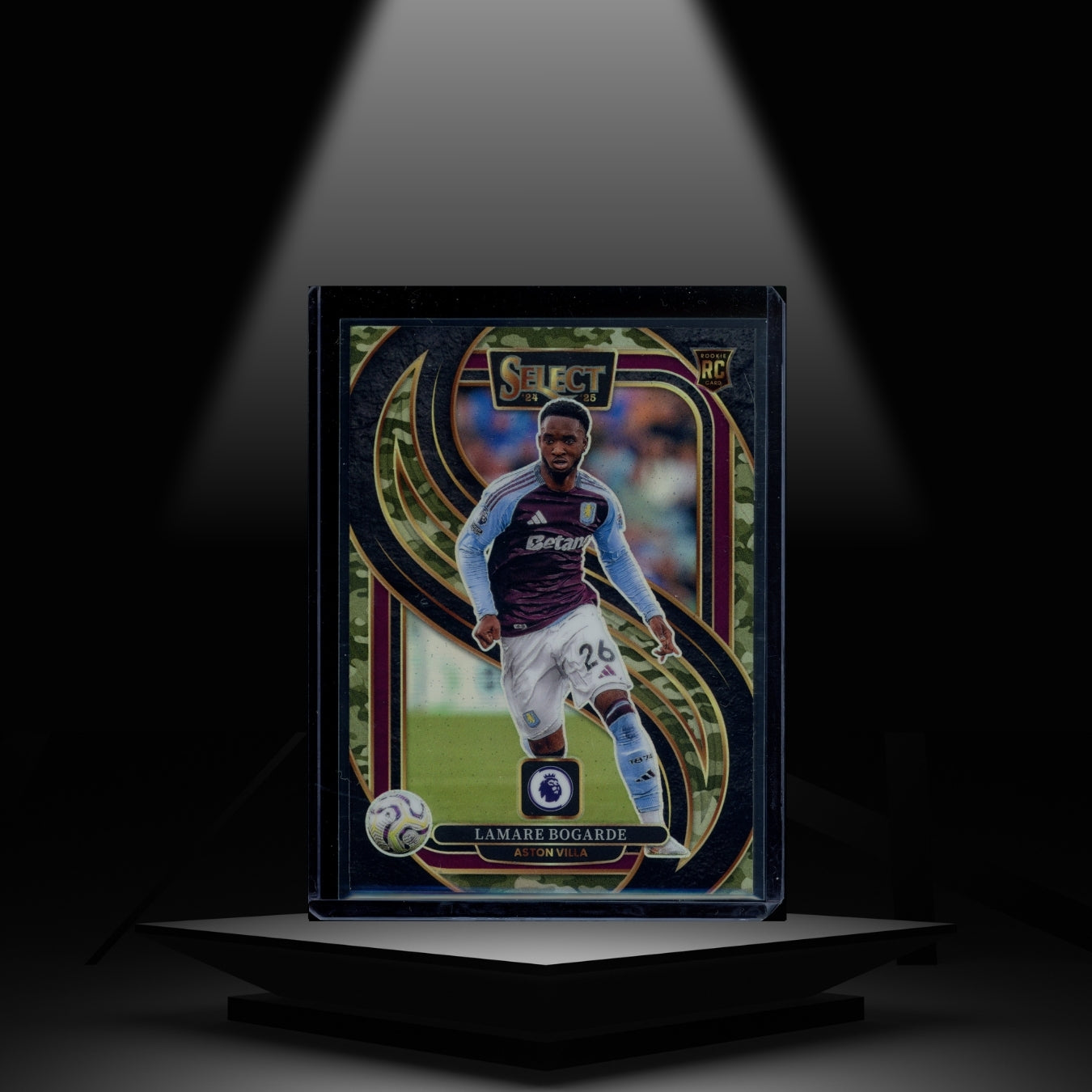 2024-25 PANINI SELECT PREMIER LEAGUE LAMARE BOGARDE #/150 RC