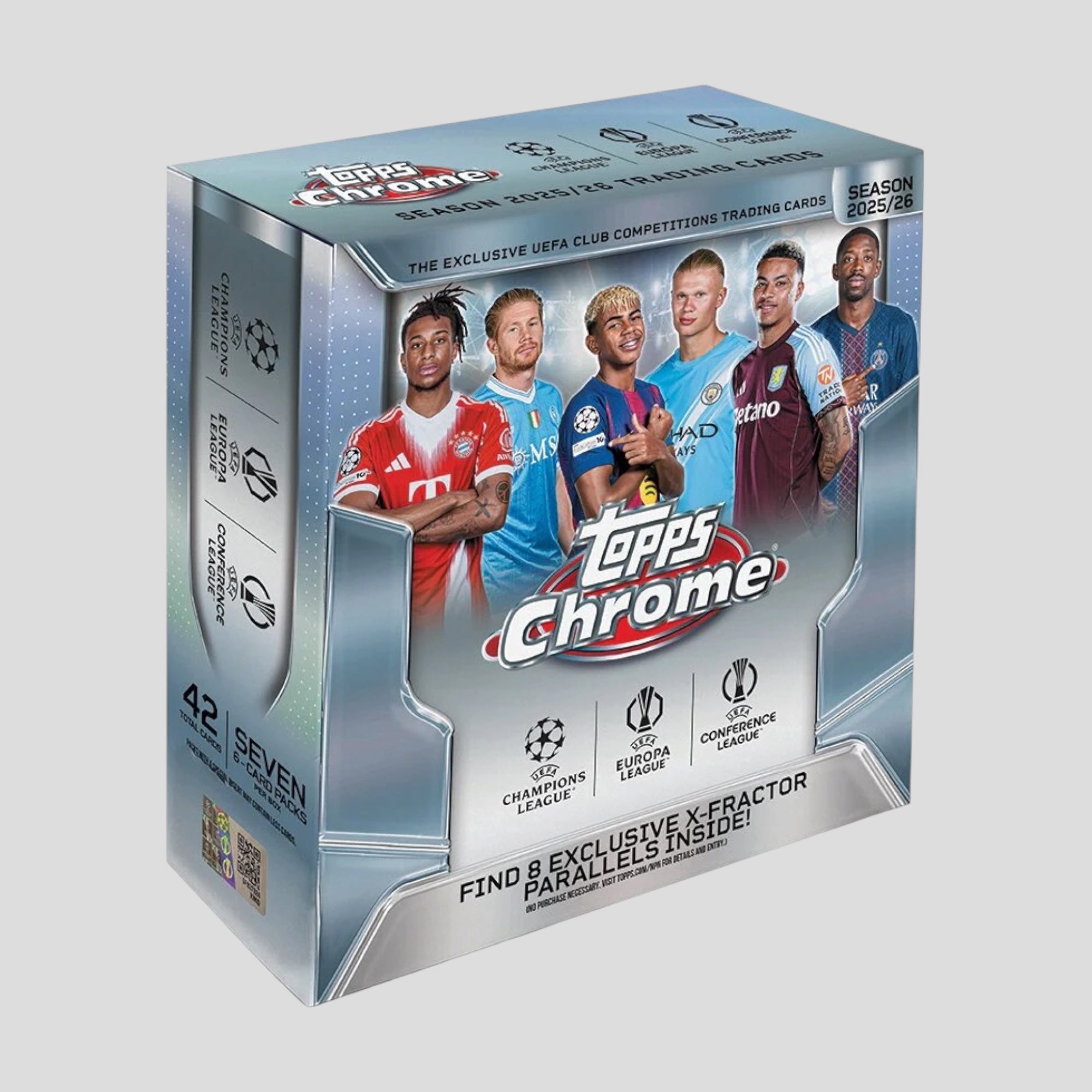 2025-26 TOPPS CHROME UCC MEGA BOX