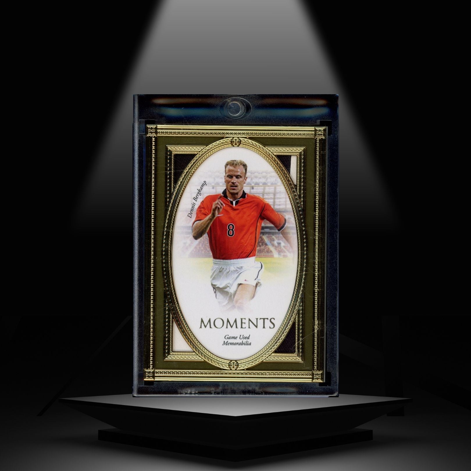 2022-23 FUTERA UNIQUE WORLD FOOTBALL DENNIS BERGKAMP #/12 PATCH