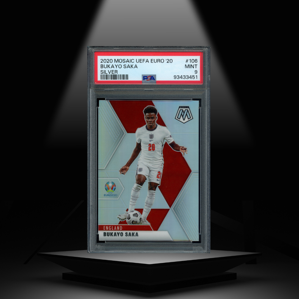 2020 PANINI MOSAIC UEFA EURO BUKAYO SAKA PSA9